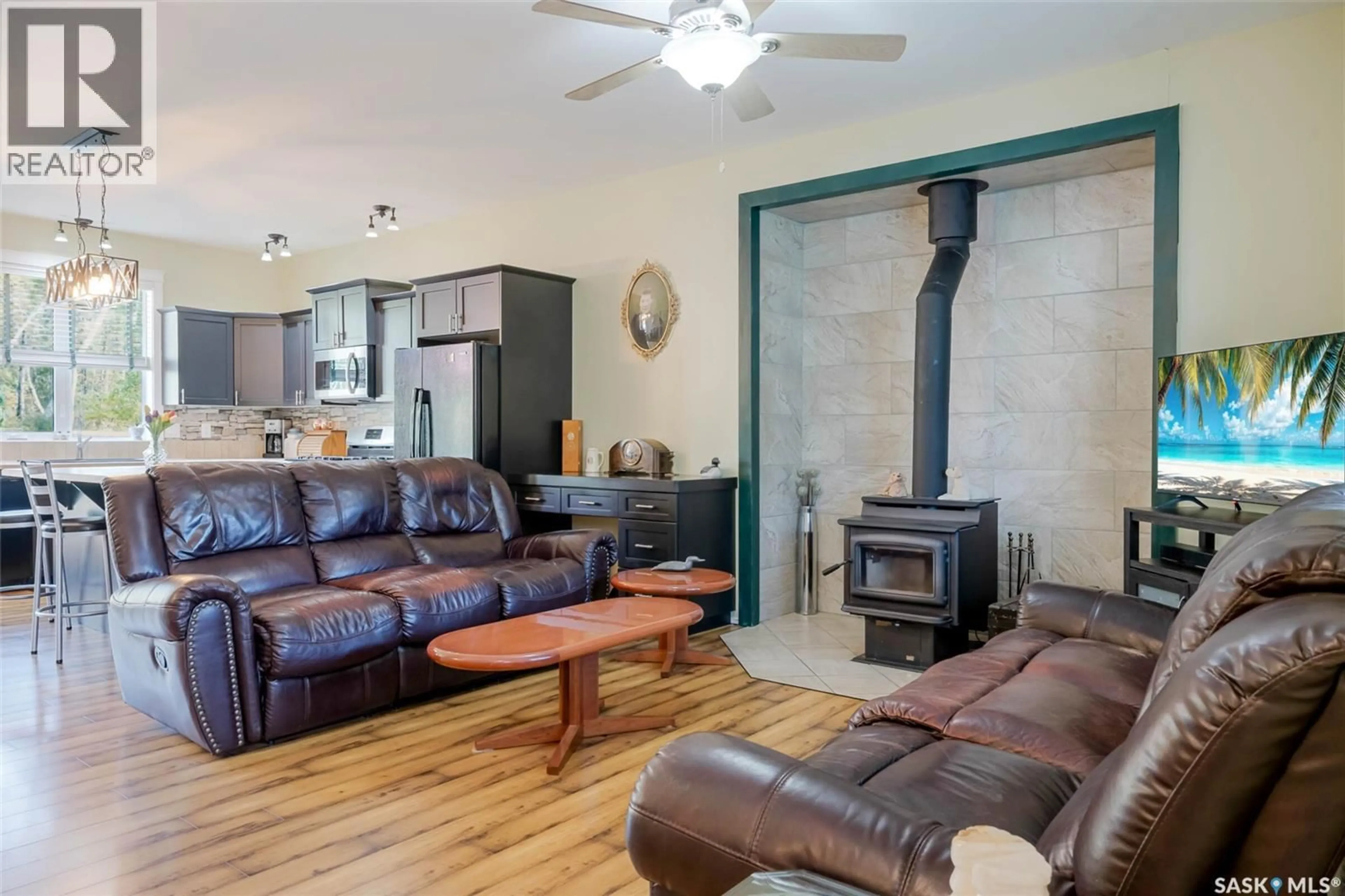 Living room with furniture, unknown for 303B LAC DES ILES ROAD, Lac des Îles Saskatchewan S0M1A0