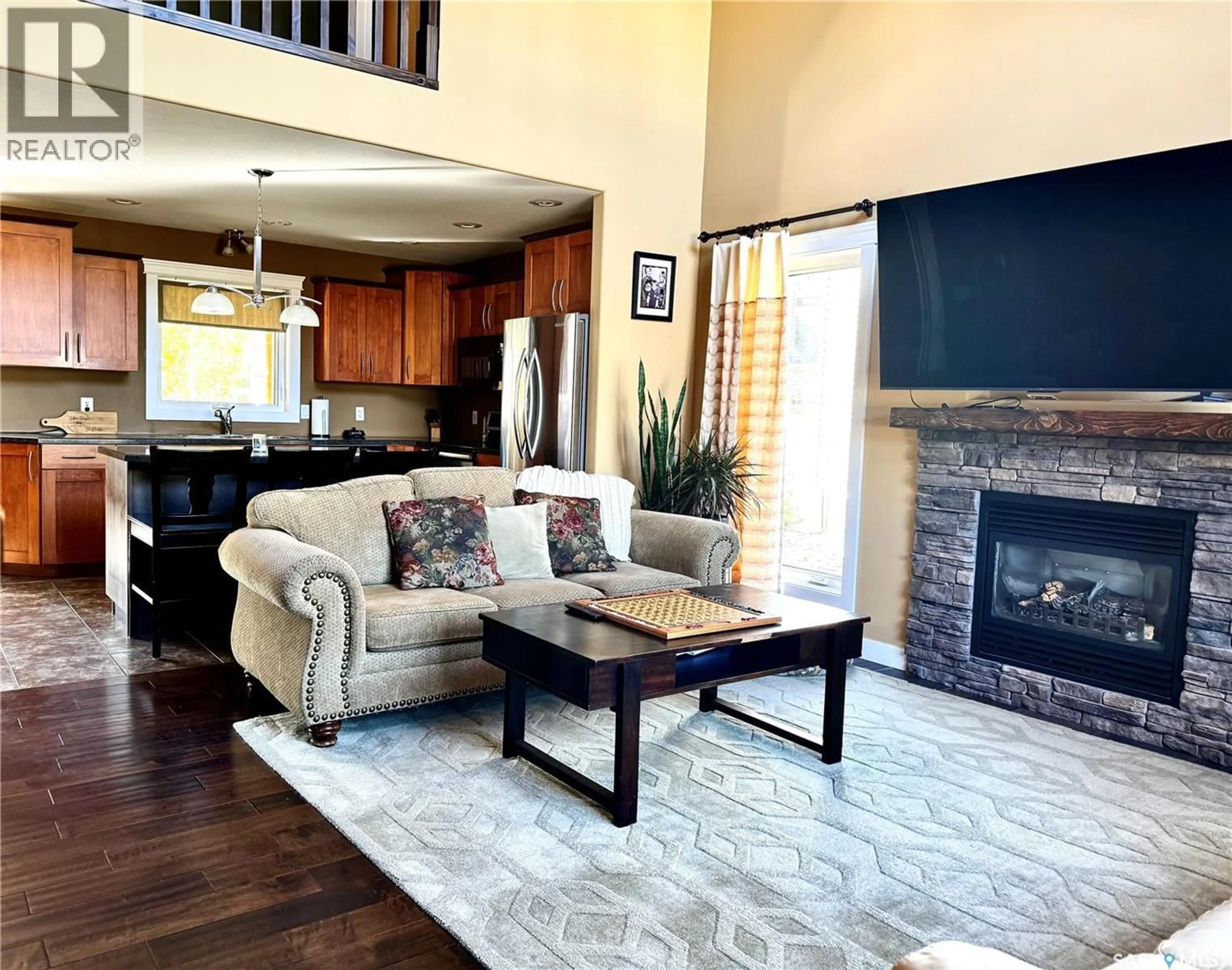Living room with furniture, unknown for 6 ISLANDER DRIVE, Candle Lake Saskatchewan S0J3E0