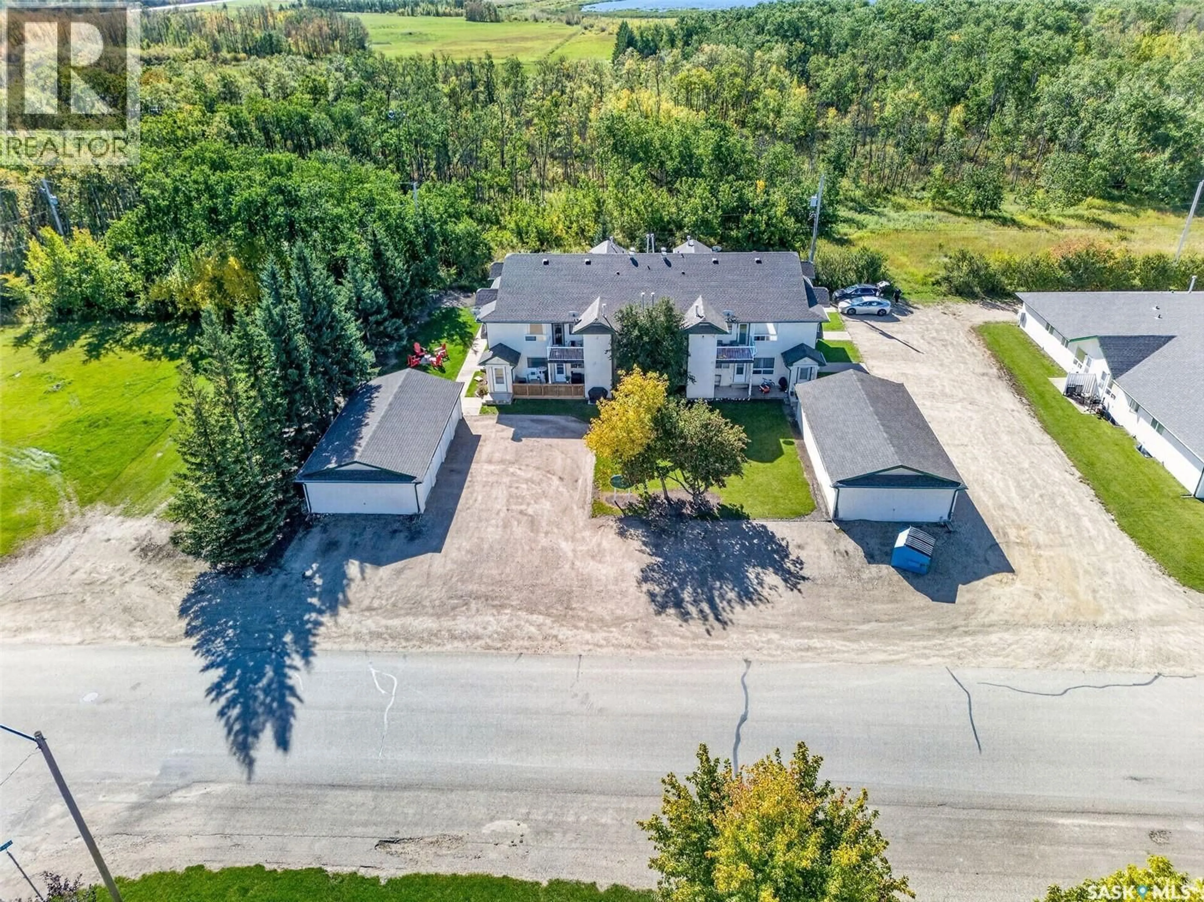 A pic from outside/outdoor area/front of a property/back of a property/a pic from drone, street for S - 7 315 3RD AVENUE, St. Brieux Saskatchewan S0K3V0