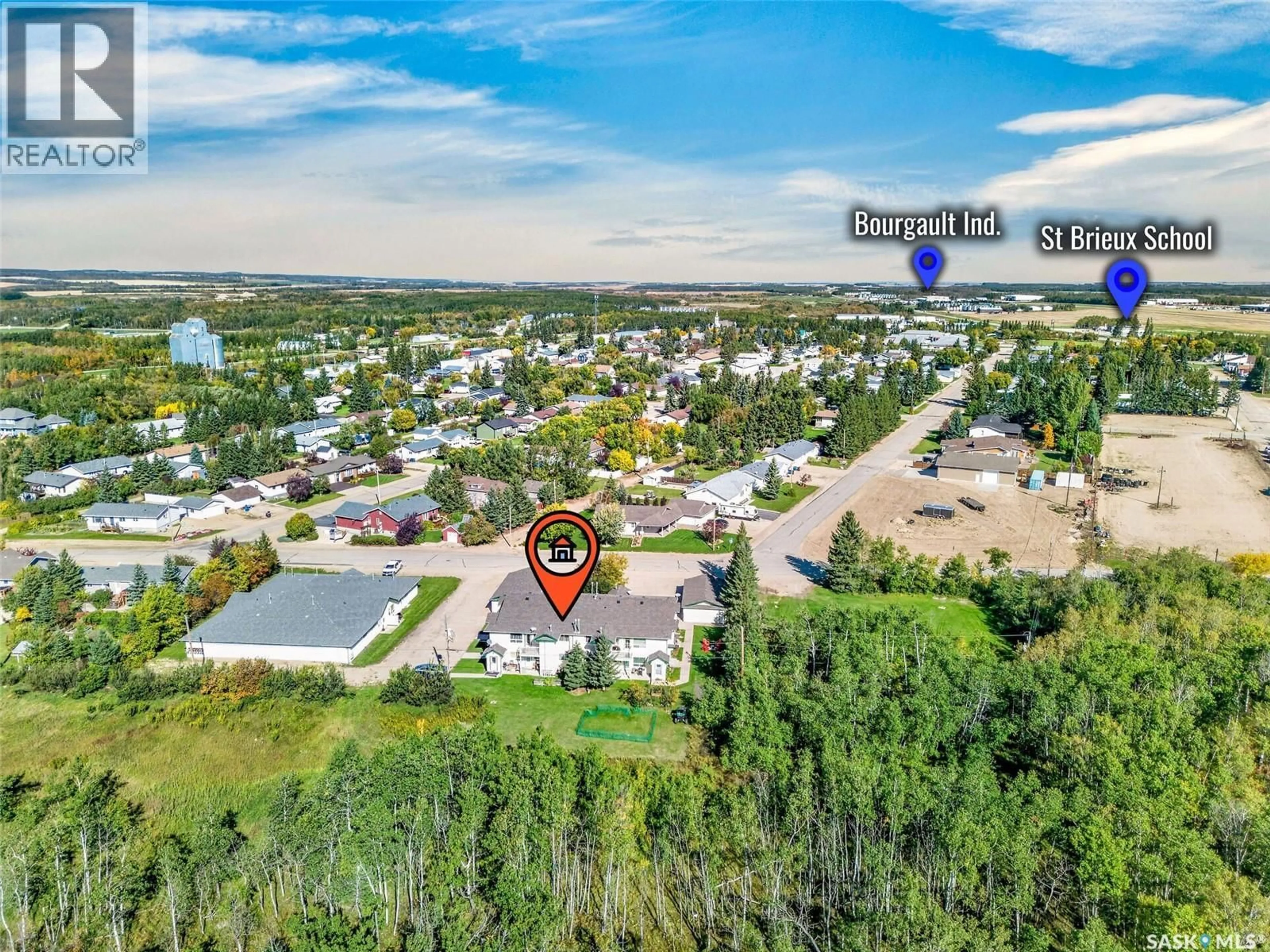 A pic from outside/outdoor area/front of a property/back of a property/a pic from drone, mountain view for S - 7 315 3RD AVENUE, St. Brieux Saskatchewan S0K3V0