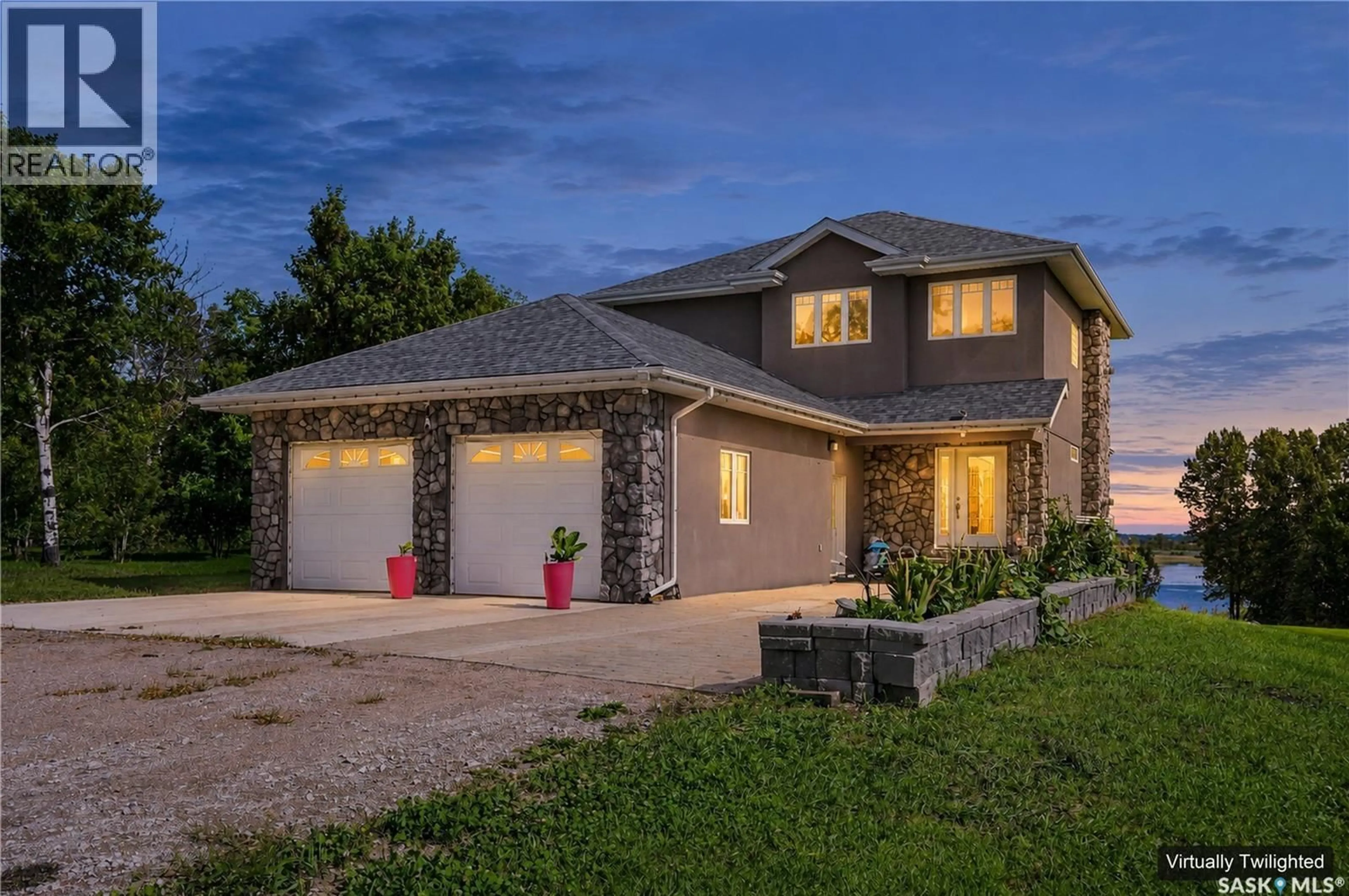 Home with brick exterior material, street for 01 WILLOW DRIVE, Pike Lake Provincial Park Saskatchewan S7K1N2