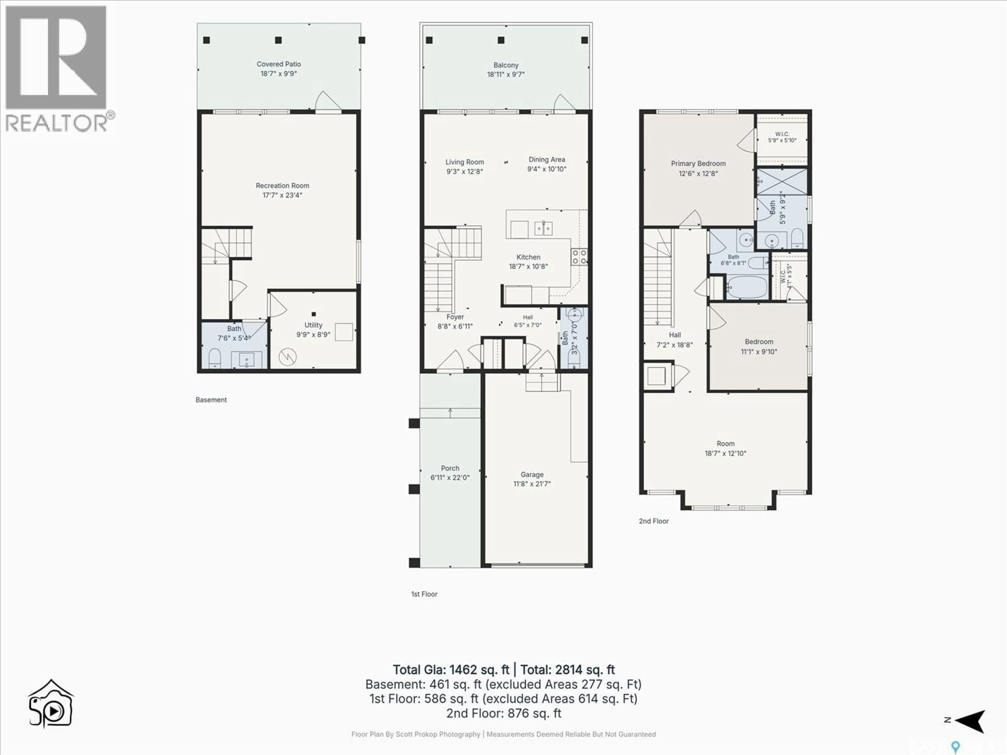 Floor plan for 814 KENSINGTON BOULEVARD, Saskatoon Saskatchewan S7L6C6