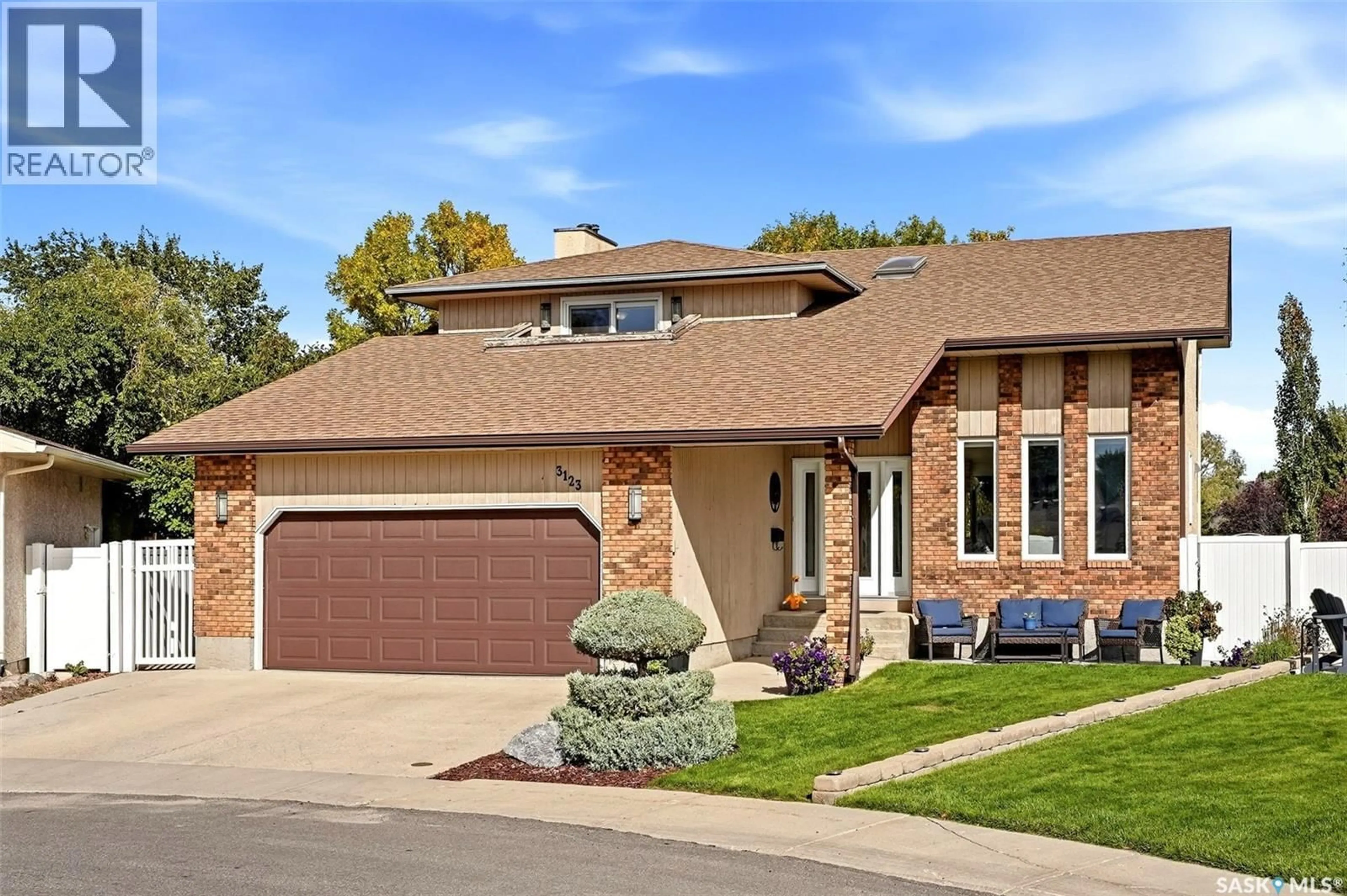 Home with brick exterior material, street for 3123 KANUKA PLACE, Regina Saskatchewan S4V2C6
