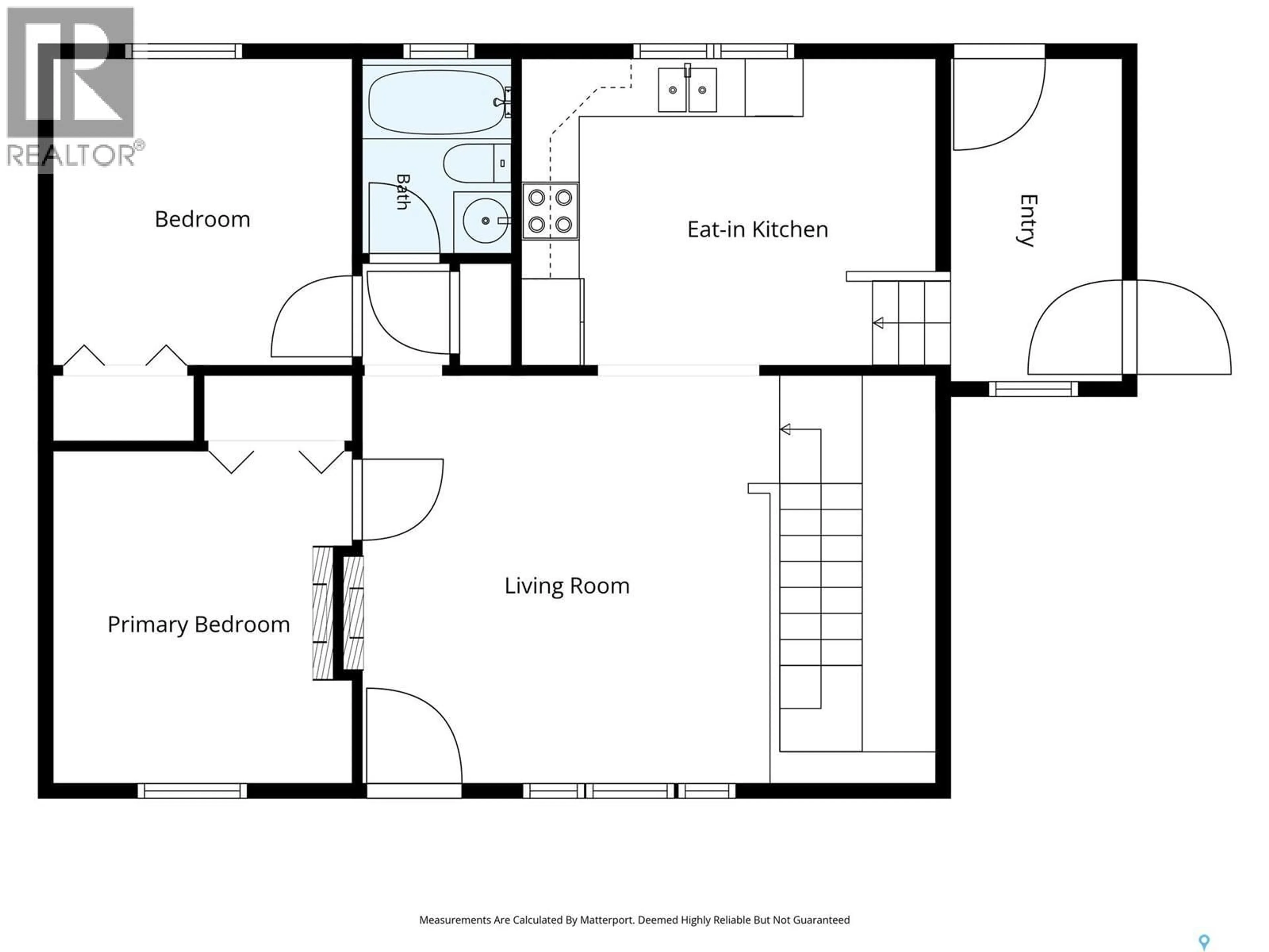 Floor plan for E - 600 MULLIN AVENUE, Regina Saskatchewan S4N1C9