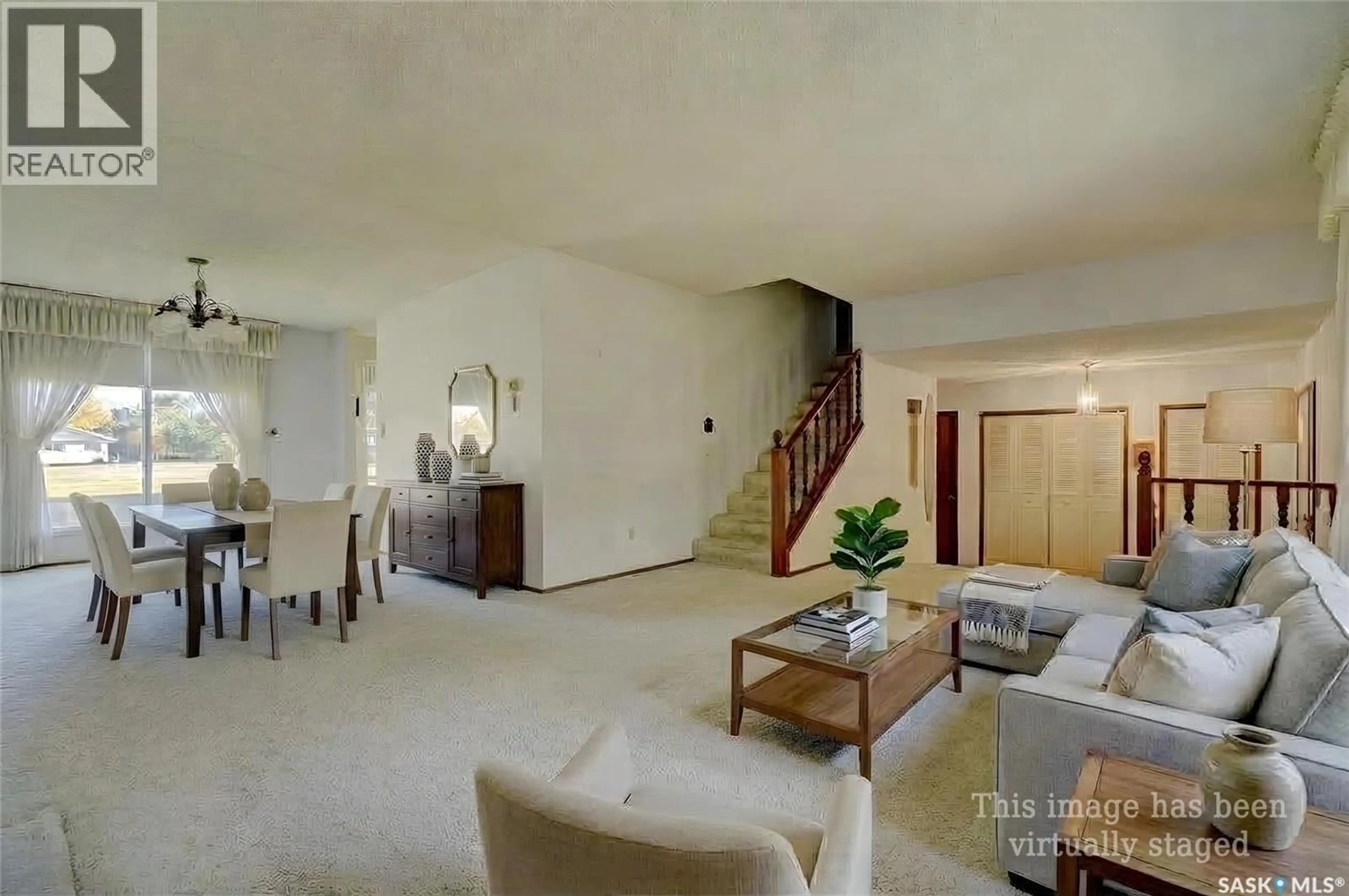 Living room with furniture, unknown for 4827 MCTAVISH STREET, Regina Saskatchewan S4S6S7