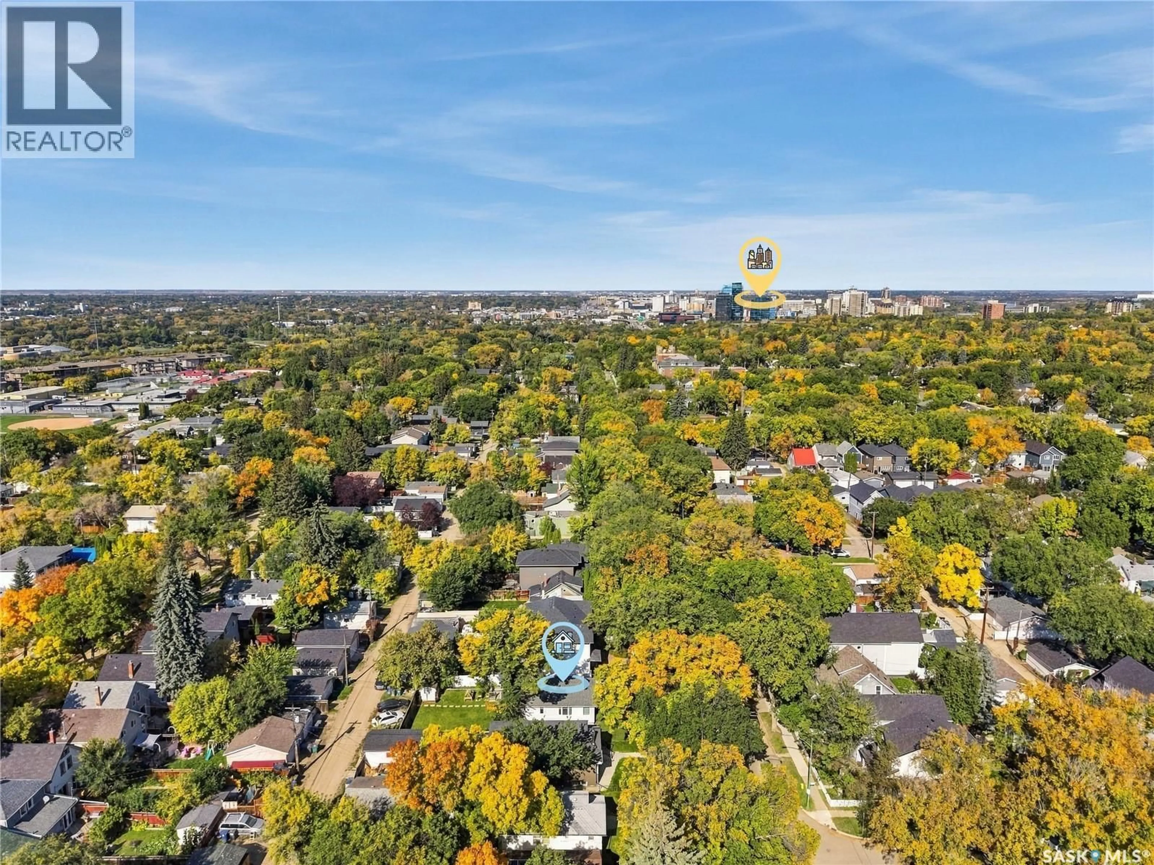A pic from outside/outdoor area/front of a property/back of a property/a pic from drone, unknown for 1716 LORNE AVENUE, Saskatoon Saskatchewan S7H1Y4