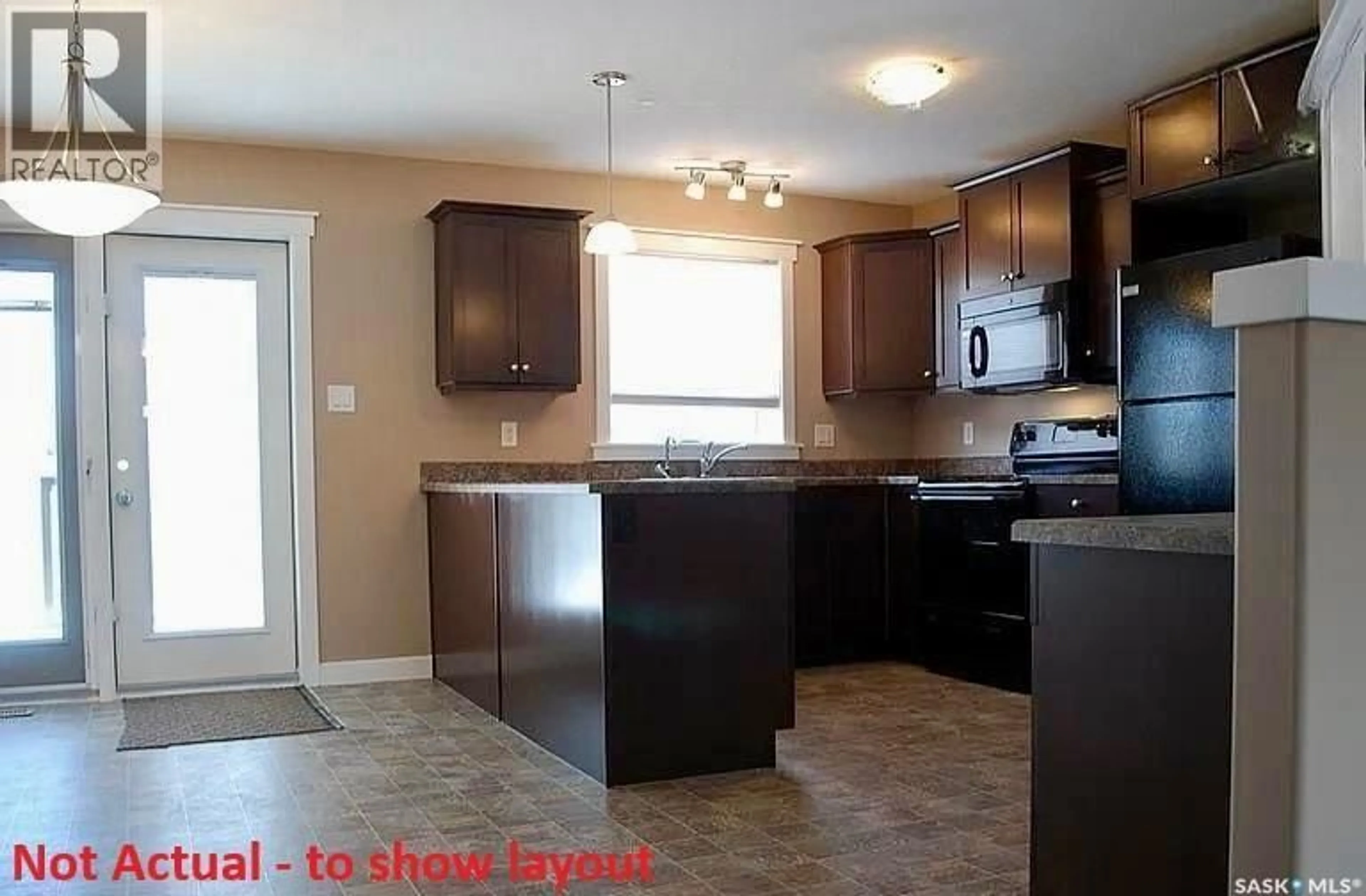 Open concept kitchen, unknown for 1836 YORK STREET, Regina Saskatchewan S4T4R2