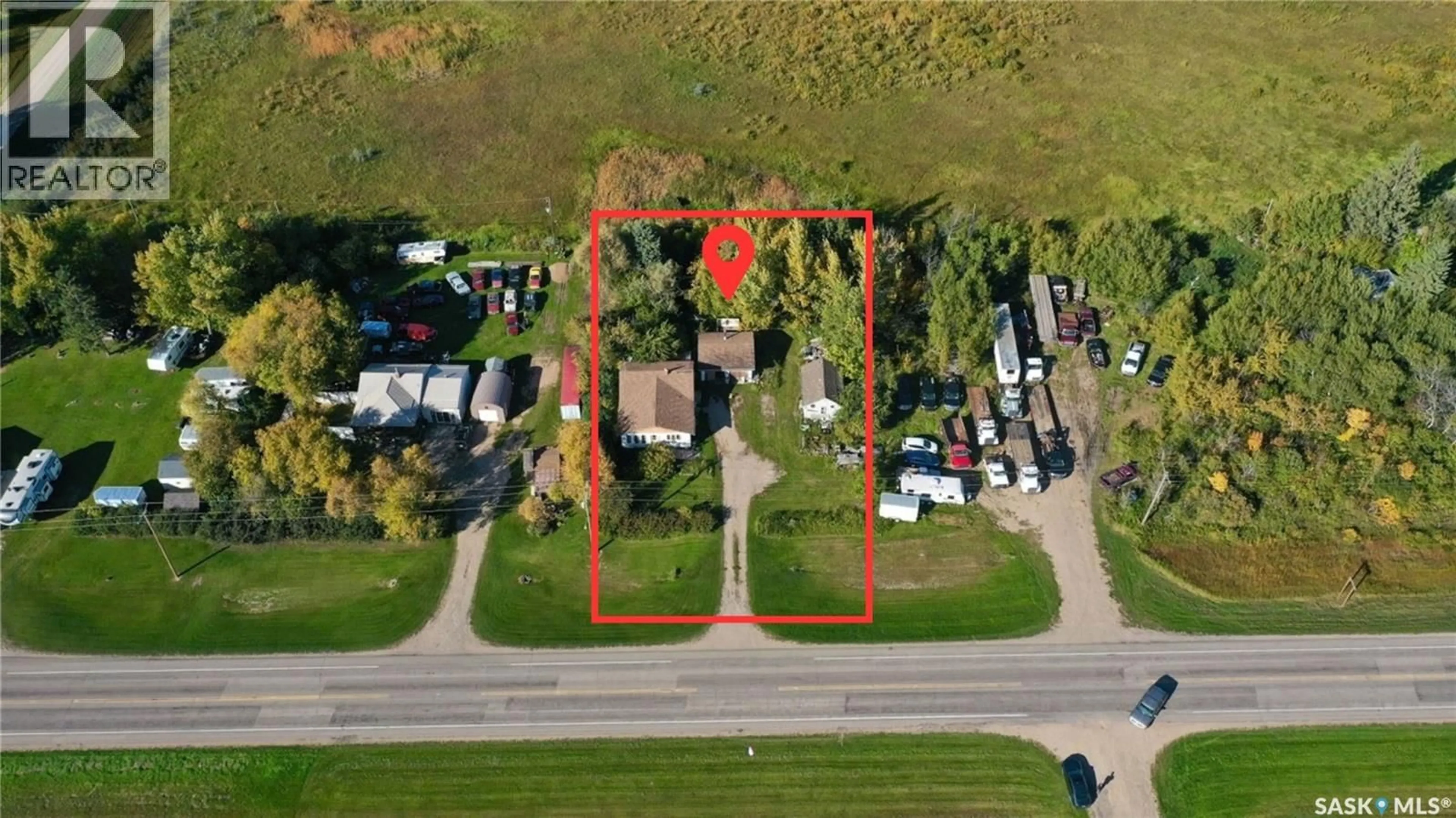 A pic from outside/outdoor area/front of a property/back of a property/a pic from drone, street for RM of Wallace - MORRISON PROPERTY, Wallace Rm No. 243 Saskatchewan S3N2B6