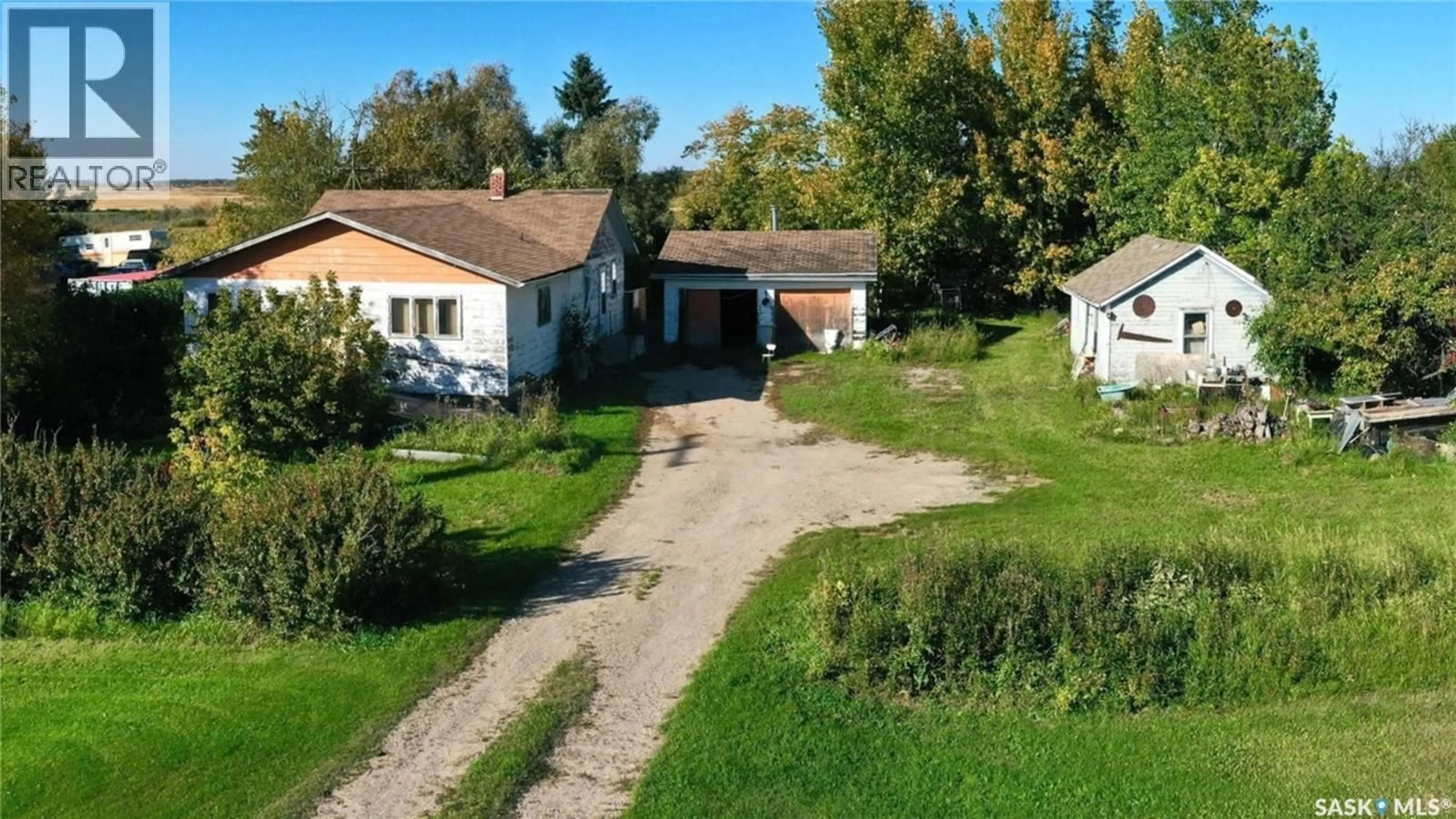 A pic from outside/outdoor area/front of a property/back of a property/a pic from drone, street for RM of Wallace - MORRISON PROPERTY, Wallace Rm No. 243 Saskatchewan S3N2B6