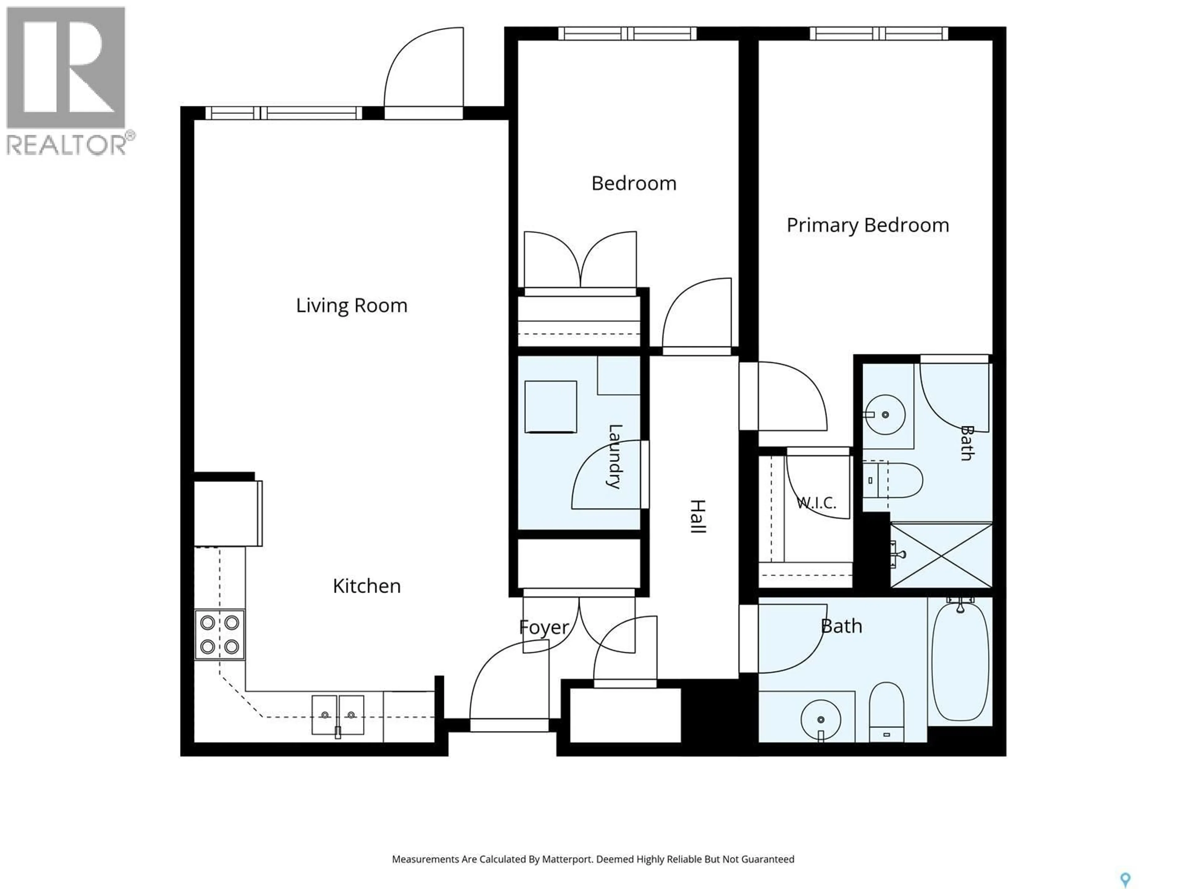 Floor plan for 304 - 720 BALTZAN BOULEVARD, Saskatoon Saskatchewan S7W0W6