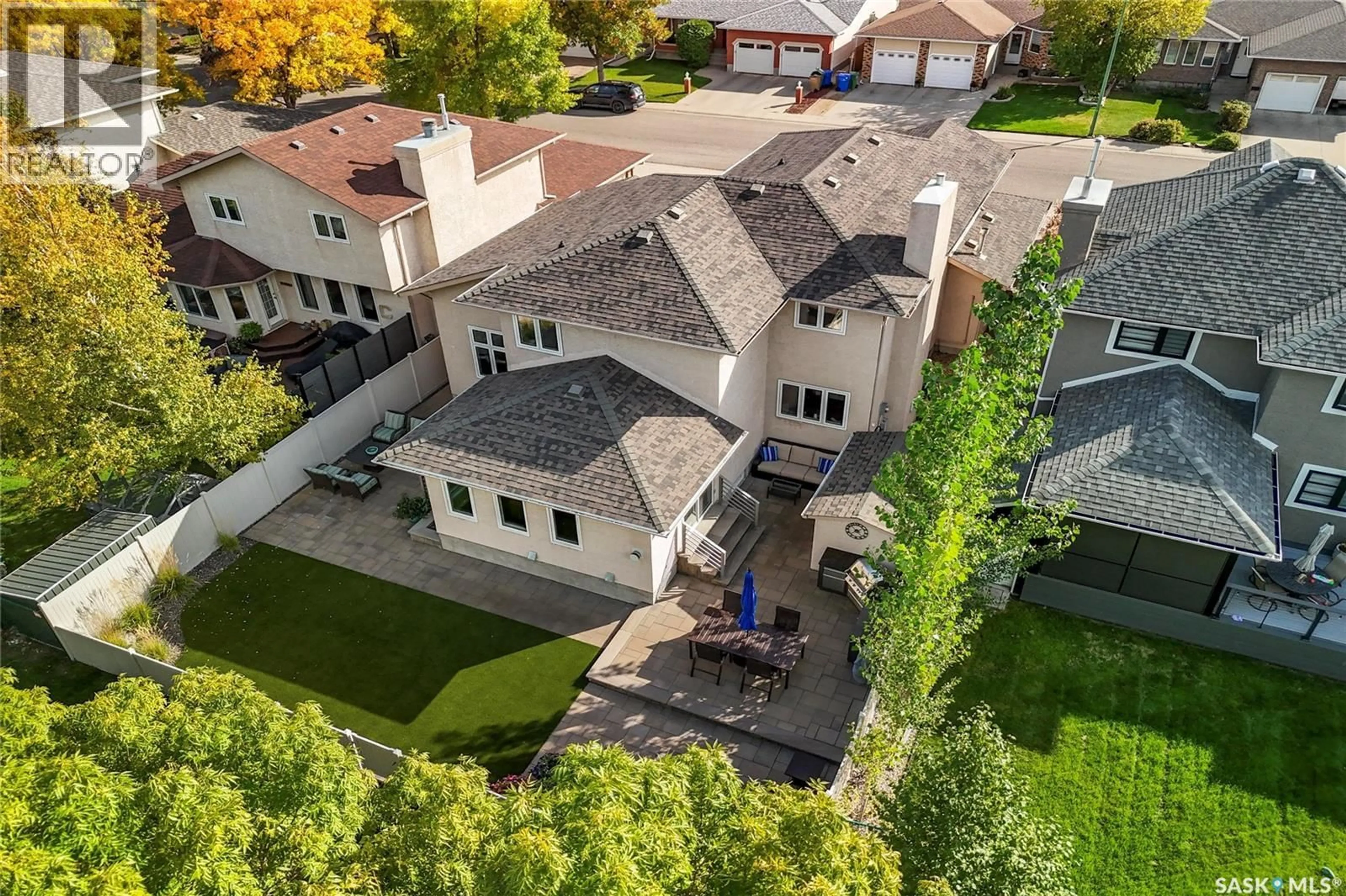 A pic from outside/outdoor area/front of a property/back of a property/a pic from drone, street for 3711 ARBOR GROVE DRIVE, Regina Saskatchewan S4V2S6