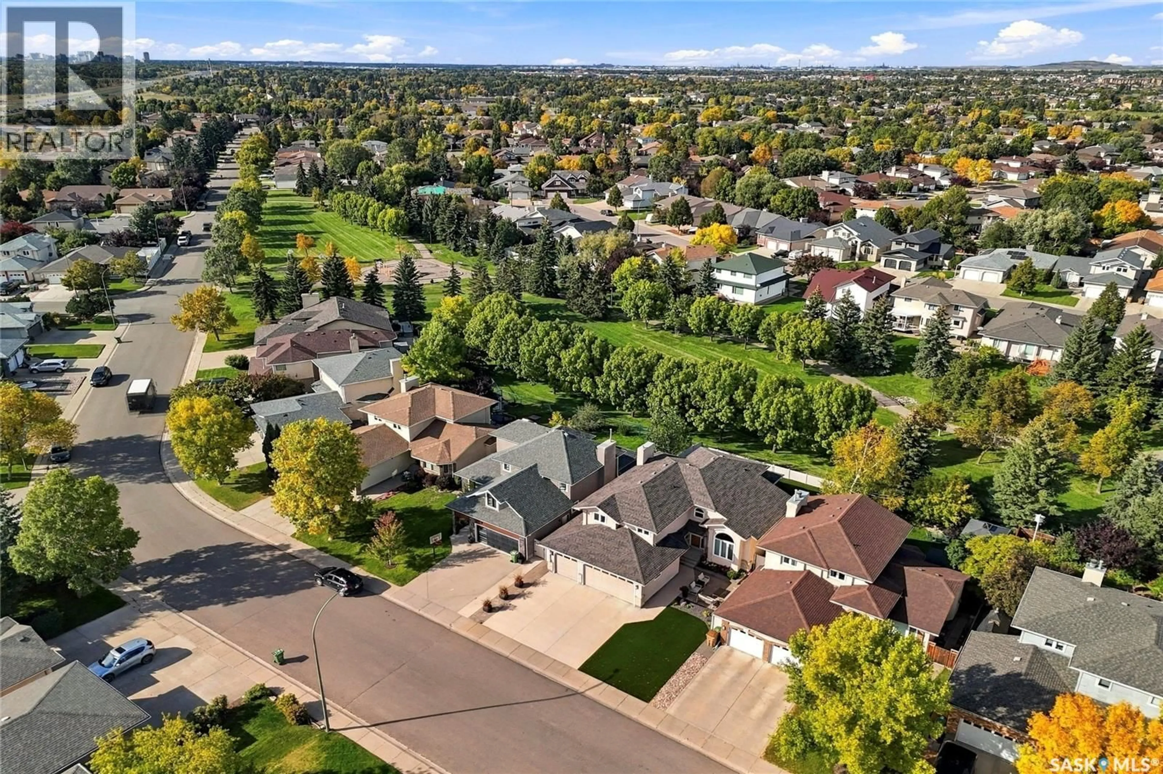 A pic from outside/outdoor area/front of a property/back of a property/a pic from drone, street for 3711 ARBOR GROVE DRIVE, Regina Saskatchewan S4V2S6