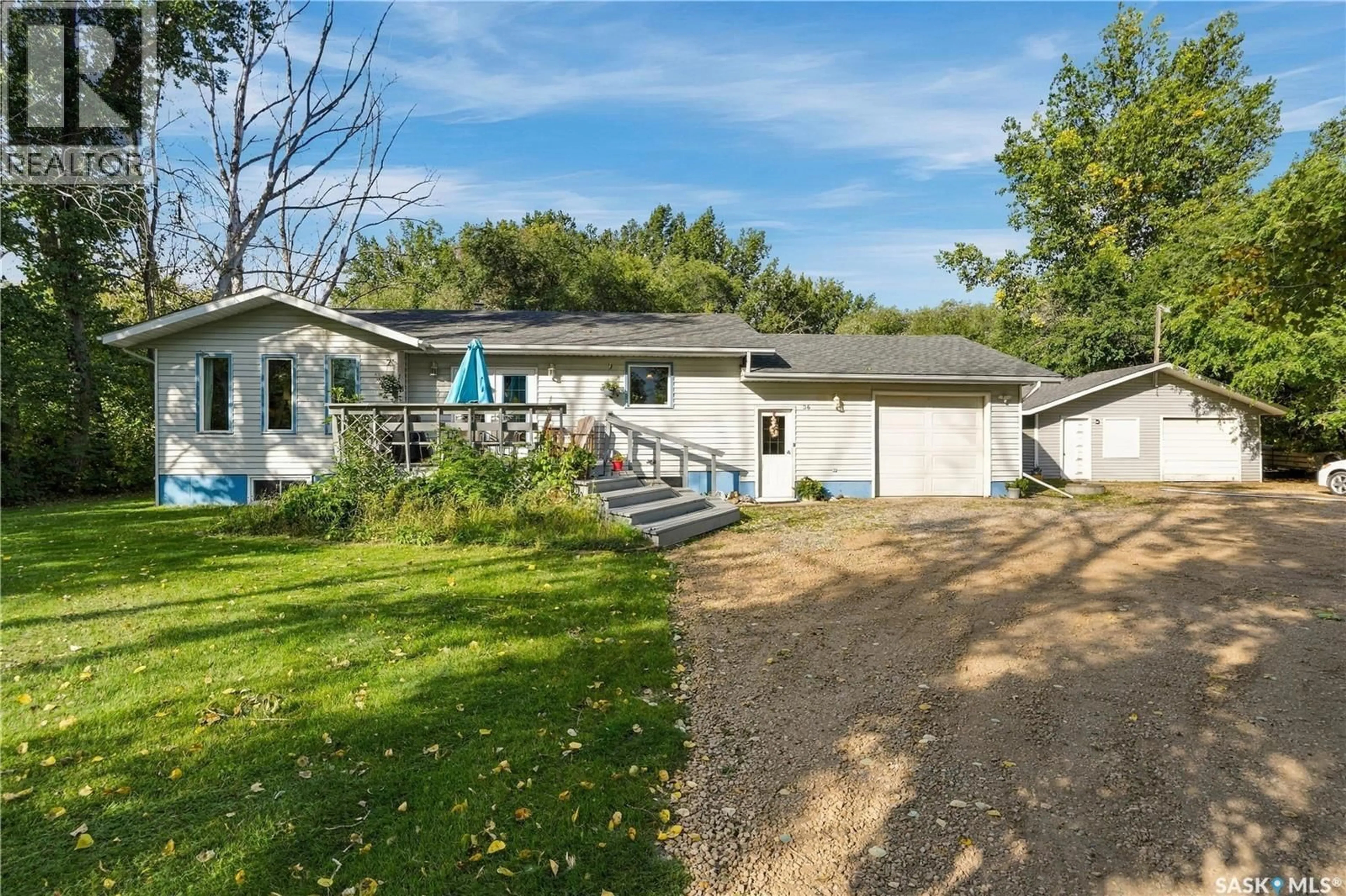 A pic from outside/outdoor area/front of a property/back of a property/a pic from drone, unknown for 36 PEMBROKE ROAD, Rosthern Rm No. 403 Saskatchewan S0K1X1