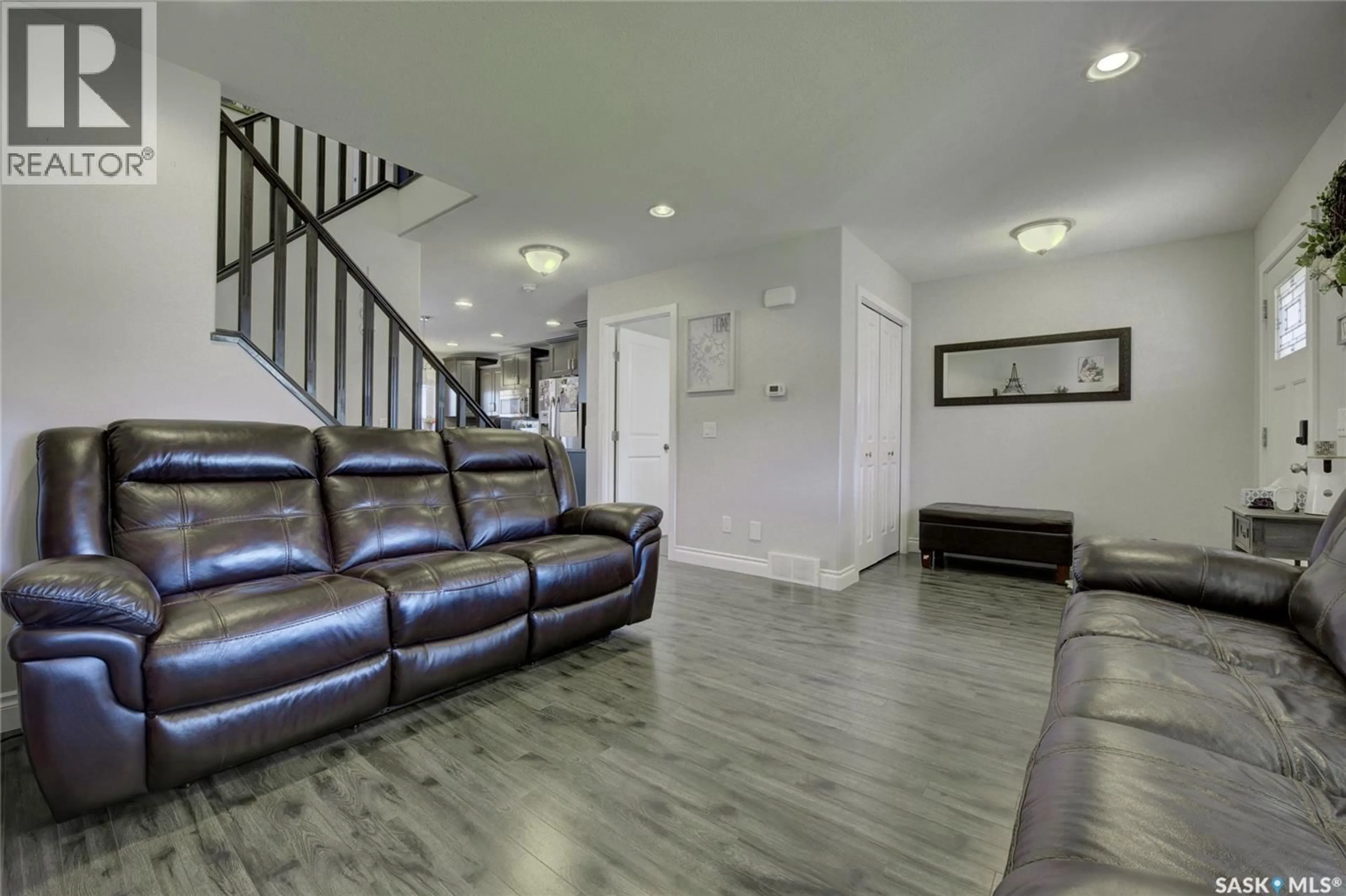 Living room with furniture, unknown for 416 REDWOOD CRESCENT, Warman Saskatchewan S0K0A1