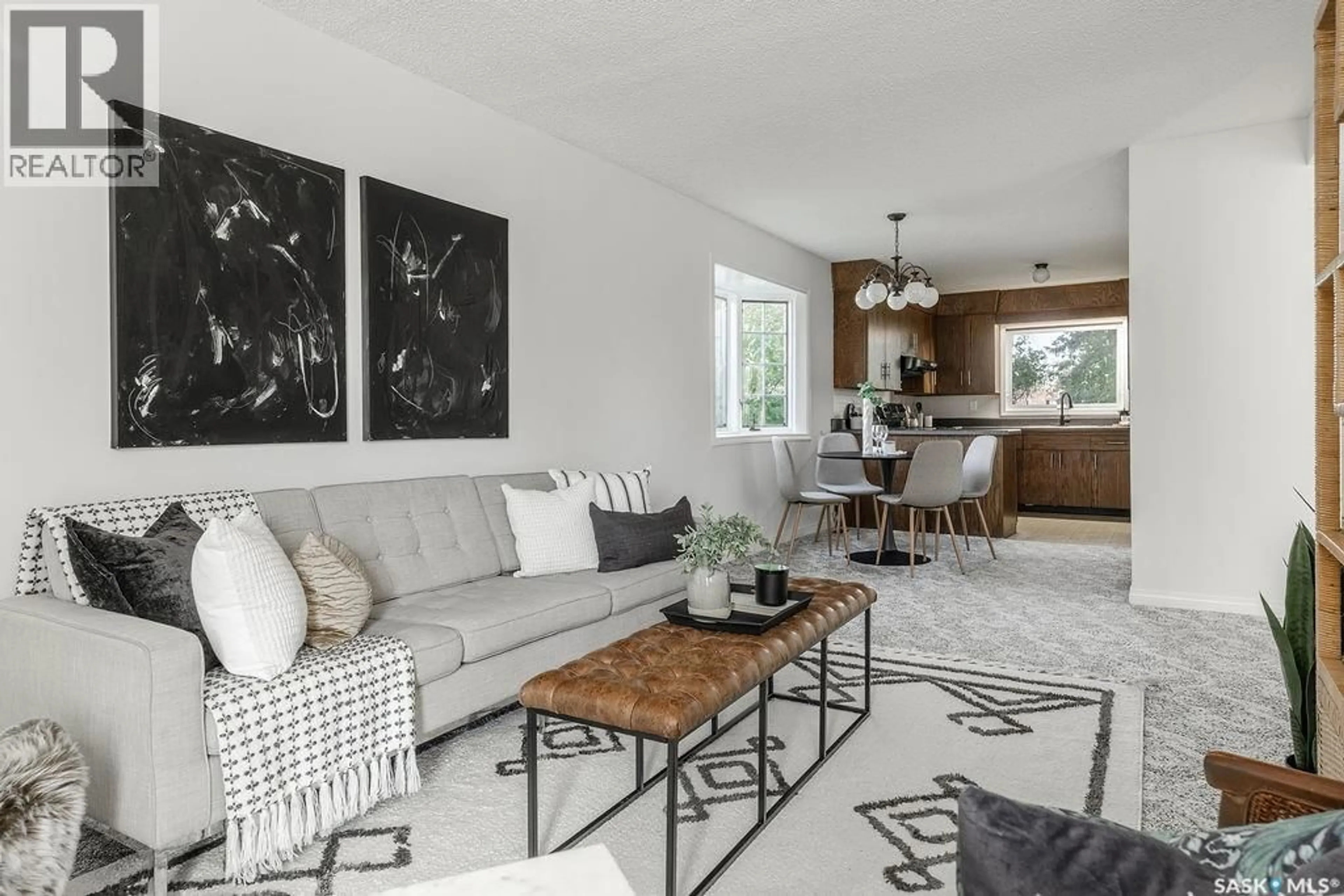 Living room with furniture, unknown for 11 MOXON CRESCENT, Saskatoon Saskatchewan S7H3B8