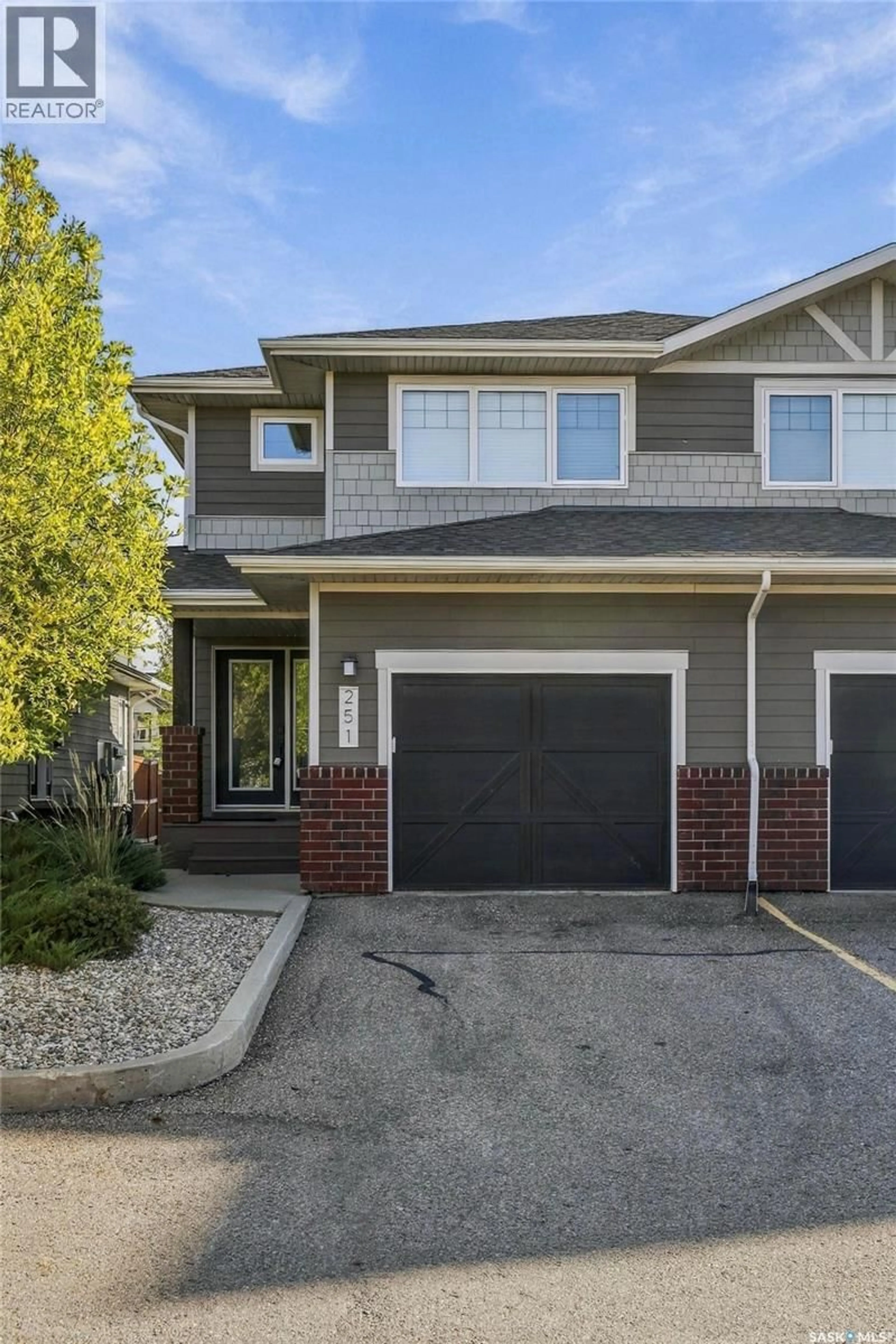 Home with brick exterior material, street for 251 - 4002 SANDHILL CRESCENT, Regina Saskatchewan S4V3J1