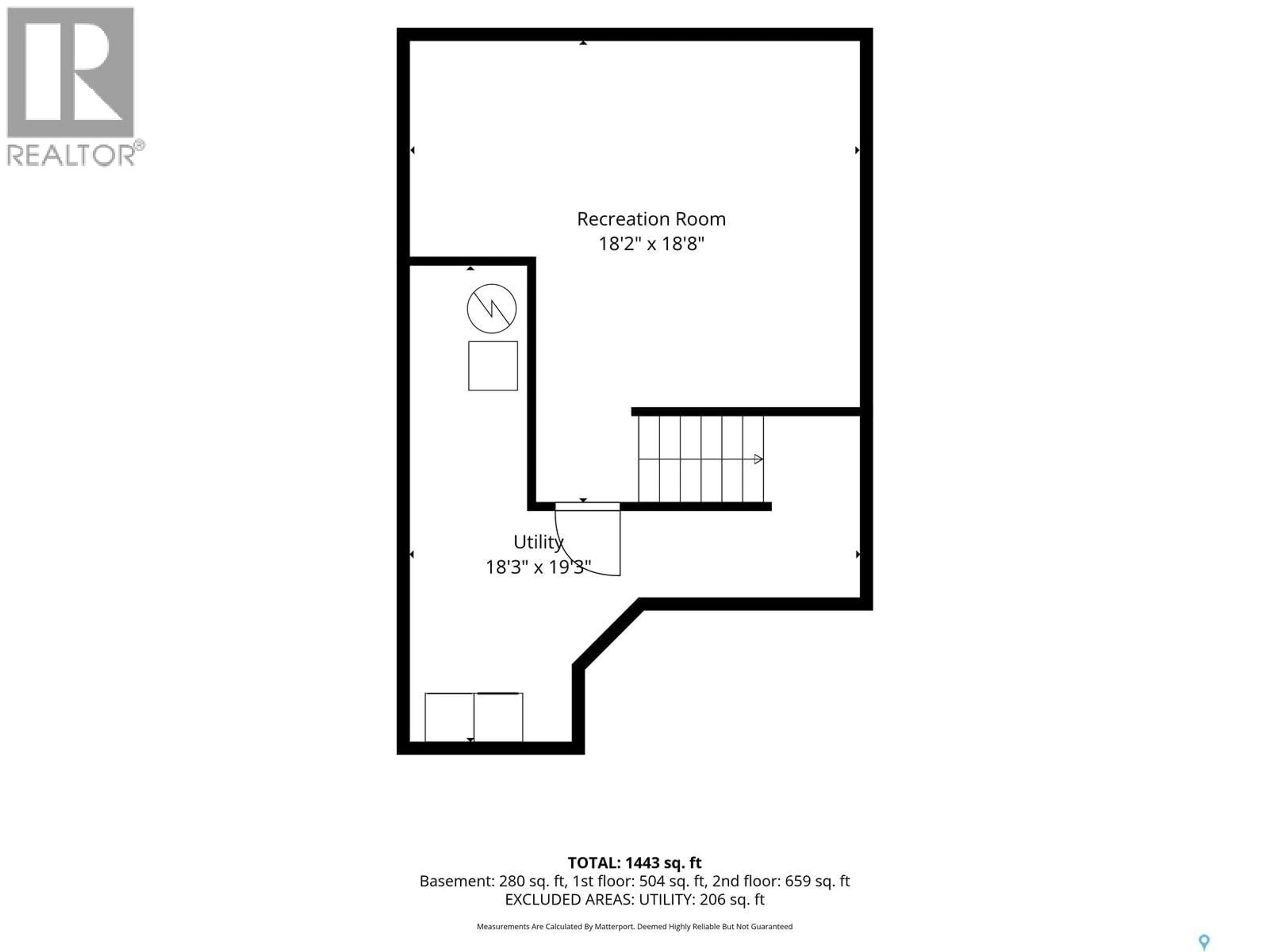 Floor plan for 23 110 KEEVIL CRESCENT, Saskatoon Saskatchewan S7N4N8