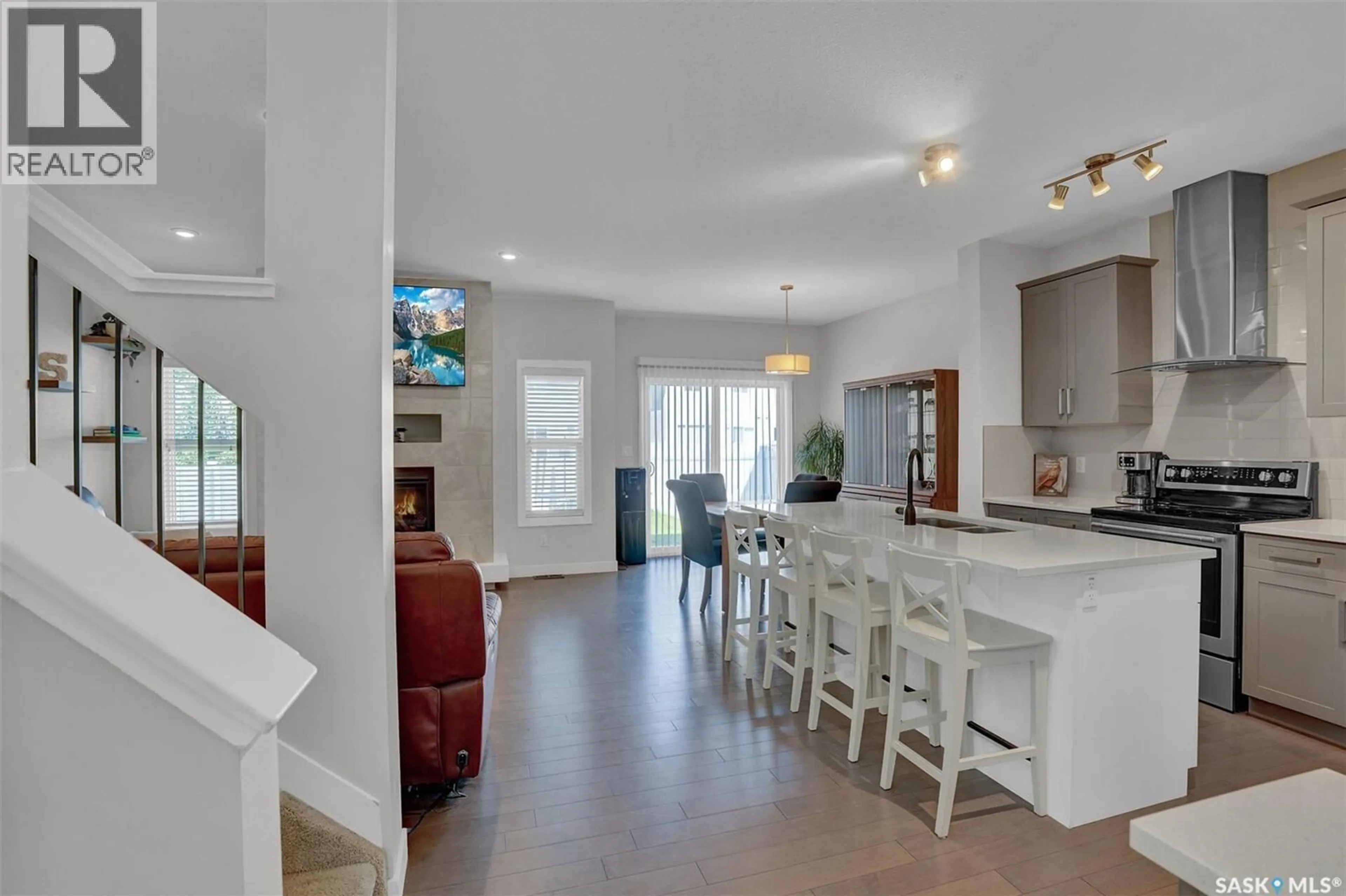 Open concept kitchen, ceramic/tile floor for 3310 GREEN LILY ROAD, Regina Saskatchewan S4V3M2