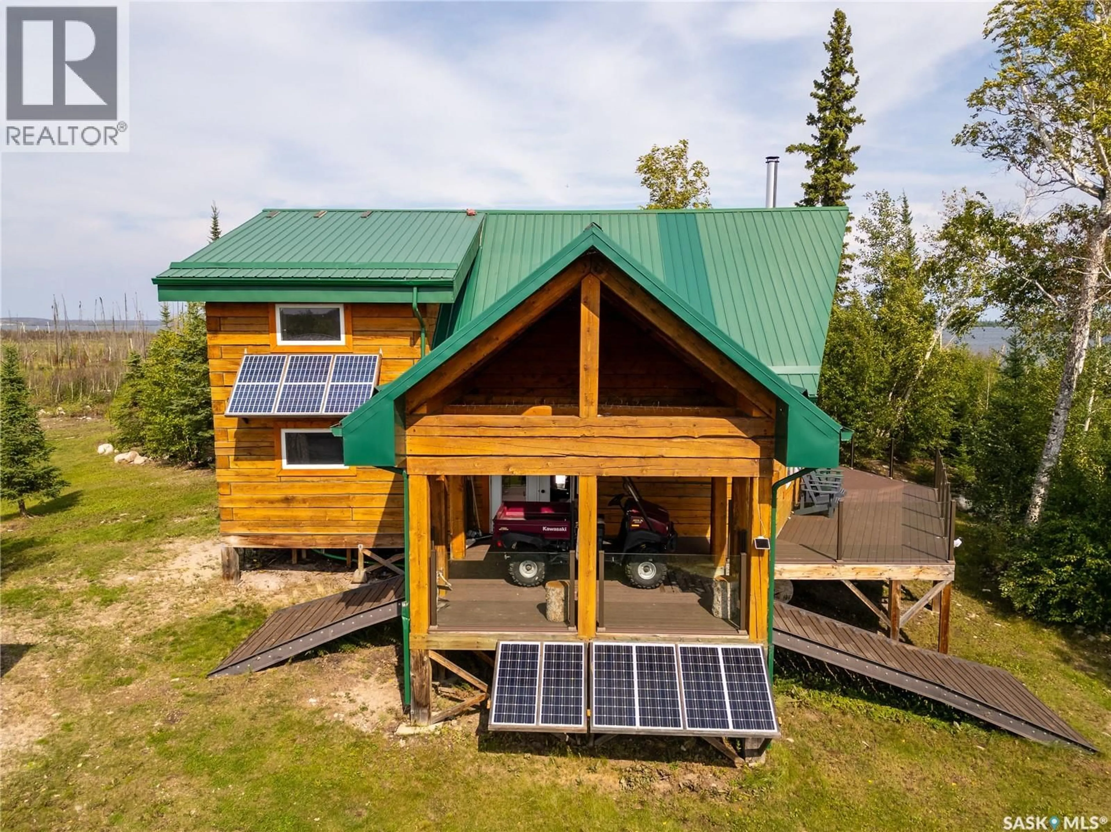 A pic from outside/outdoor area/front of a property/back of a property/a pic from drone, building for NEMEIBEN, Northern Admin District Saskatchewan S0J1L0