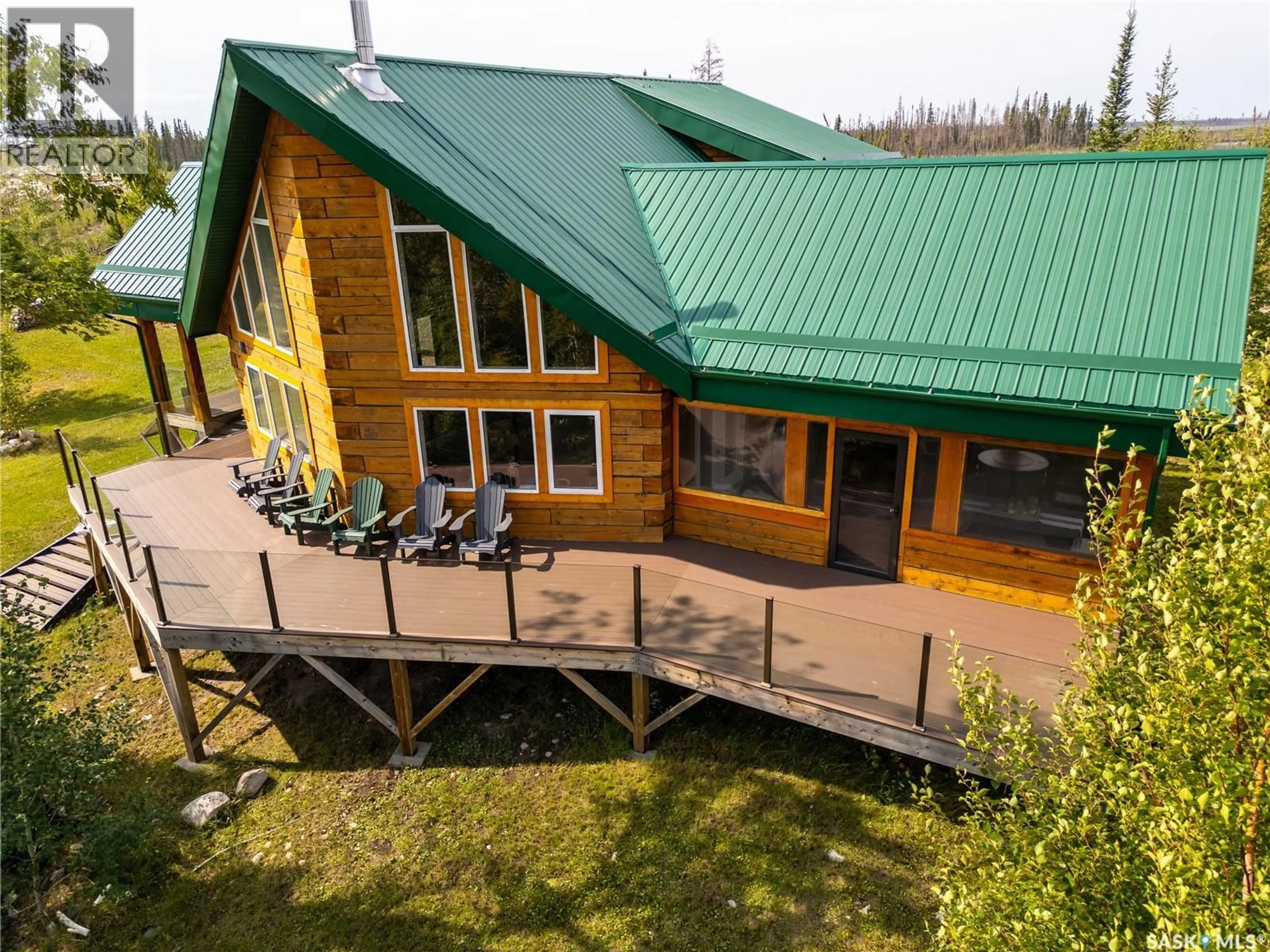 A pic from outside/outdoor area/front of a property/back of a property/a pic from drone, building for NEMEIBEN, Northern Admin District Saskatchewan S0J1L0