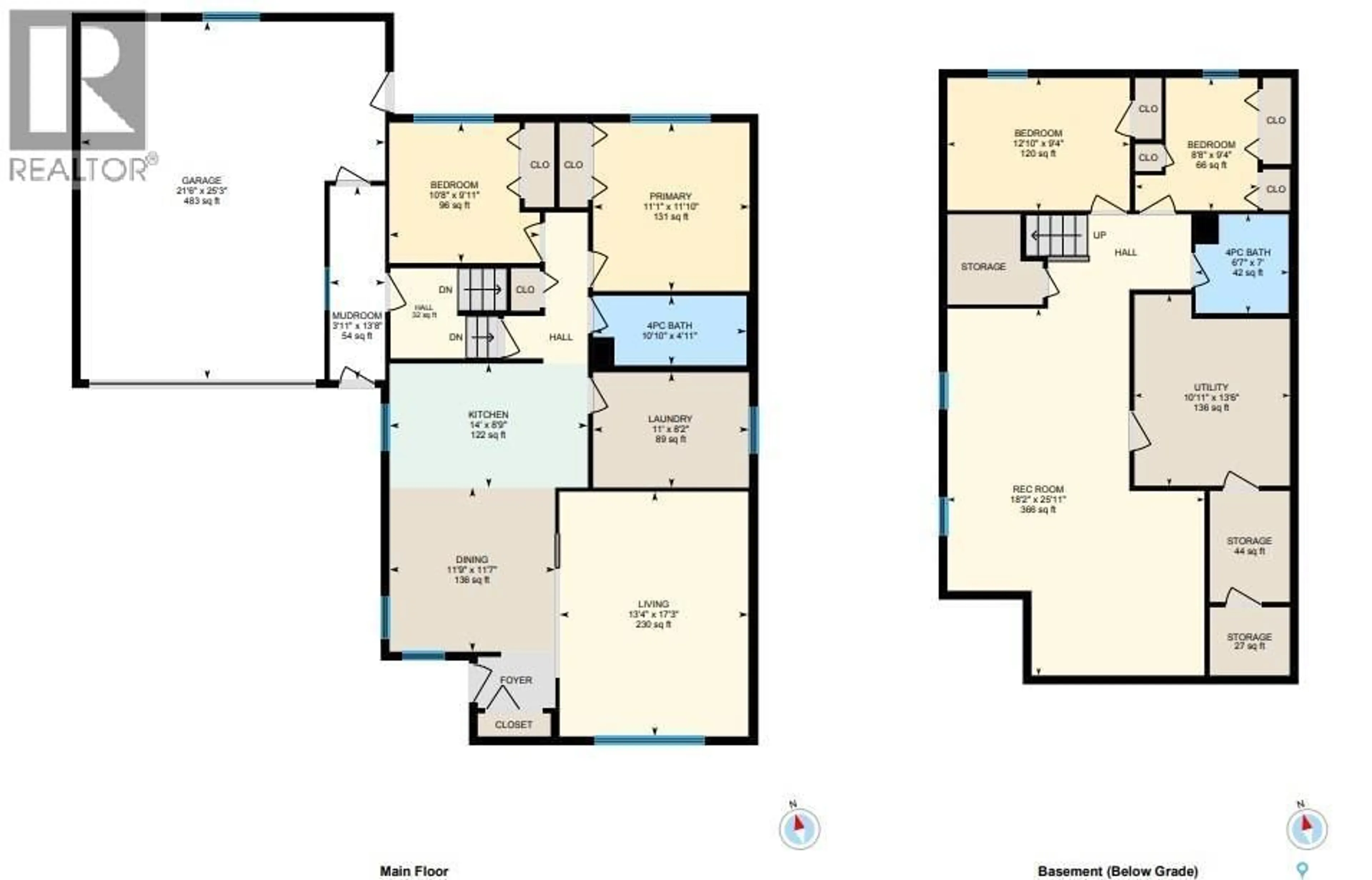 Floor plan for 105 LANCASTER STREET, Melfort Saskatchewan S0E1A0