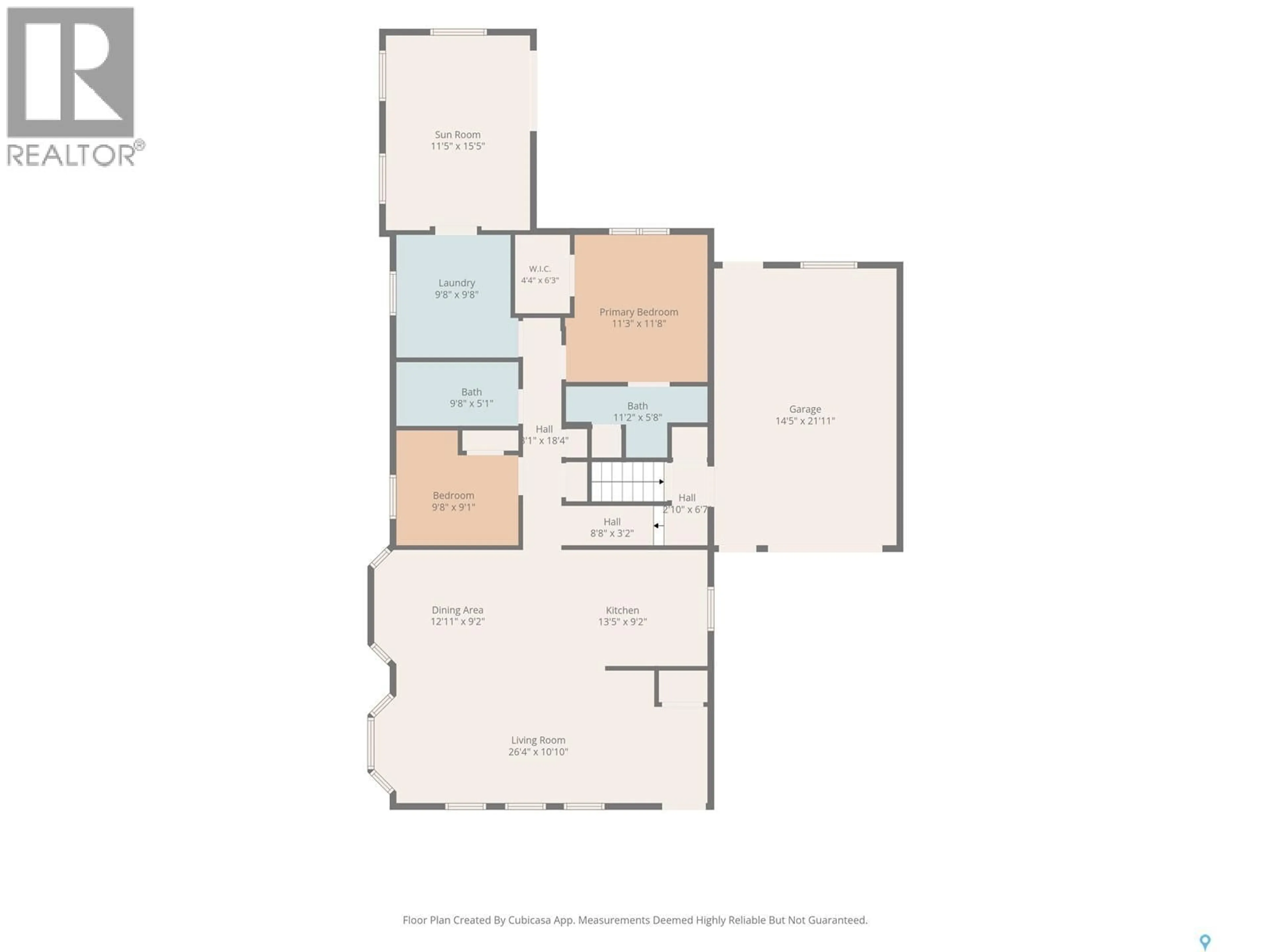 Floor plan for 431 PETERS STREET, Warman Saskatchewan S0K4S0