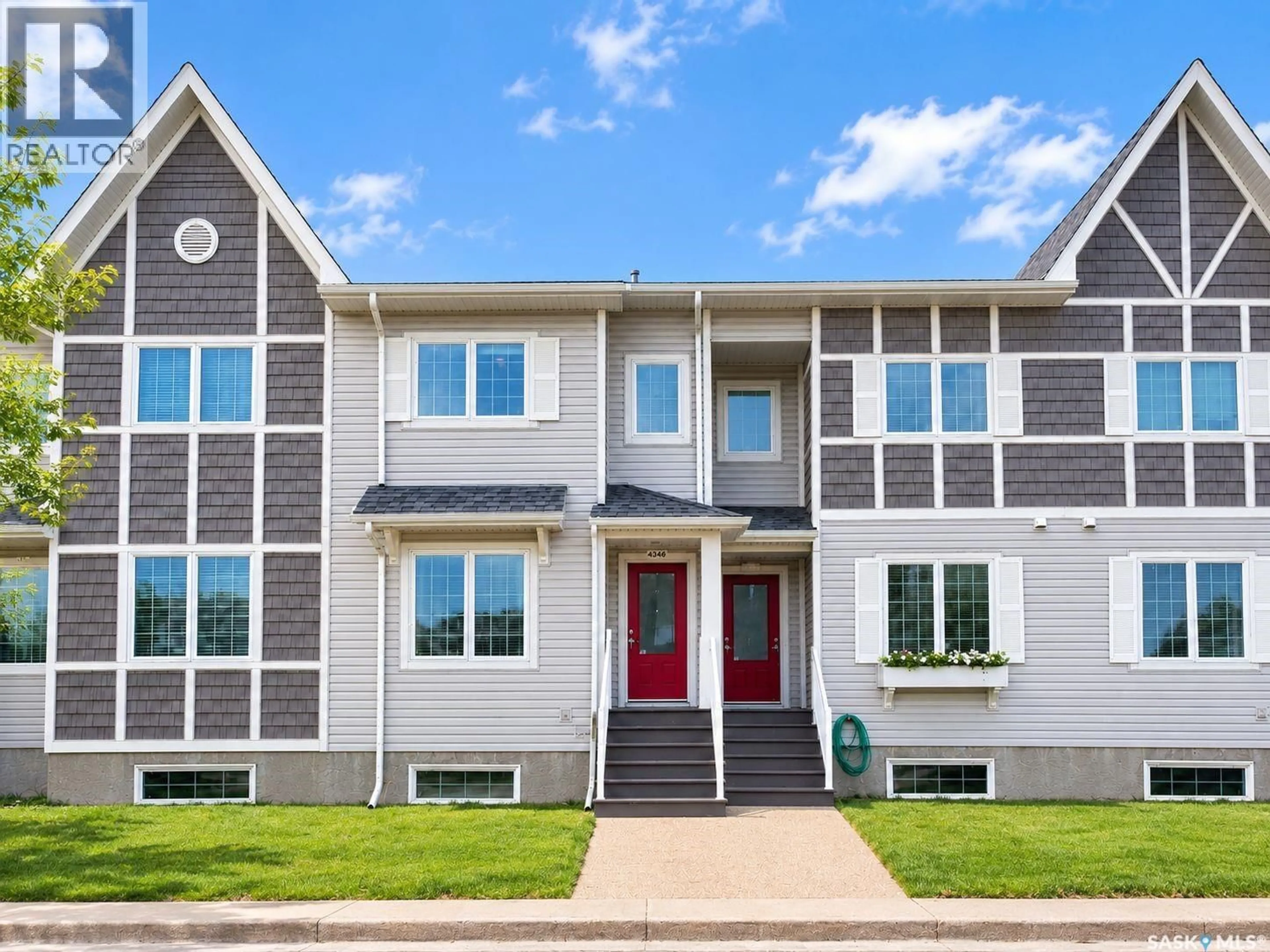 Home with vinyl exterior material, street for 4346 SHAFFER STREET, Regina Saskatchewan S4W0L4