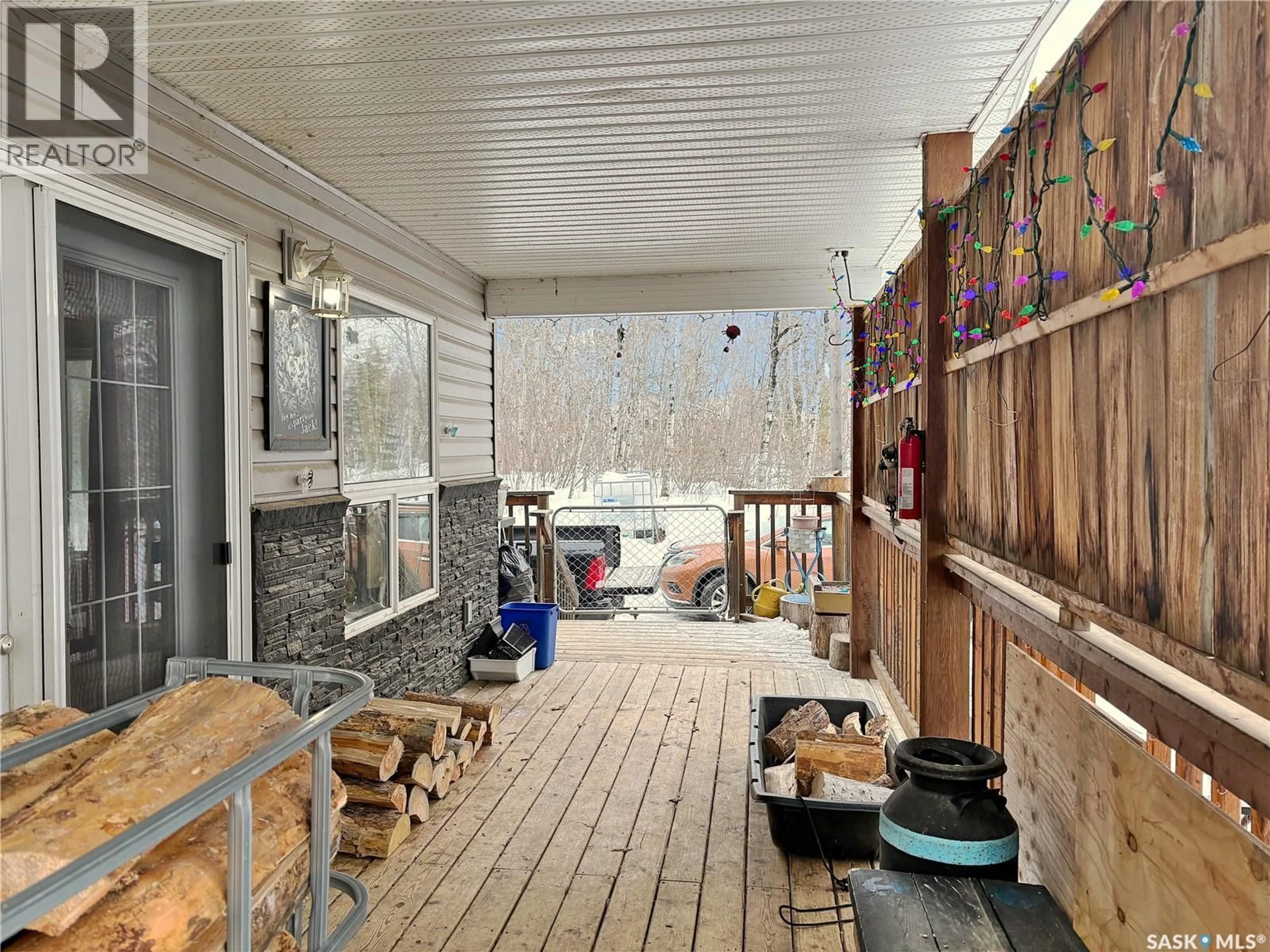 Patio, street for 5 ANDREWS WAY, Cowan Lake Saskatchewan S0J0E0