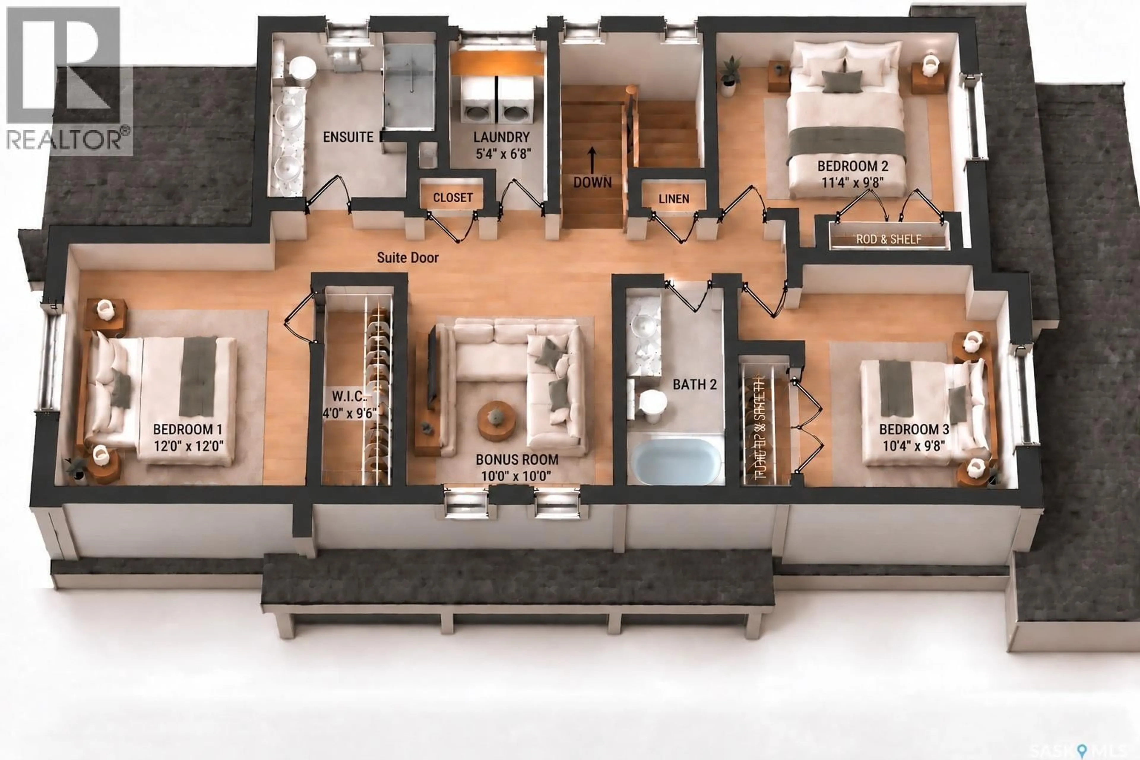 Floor plan for 3071 DUMONT WAY, Regina Saskatchewan S4V3Z5