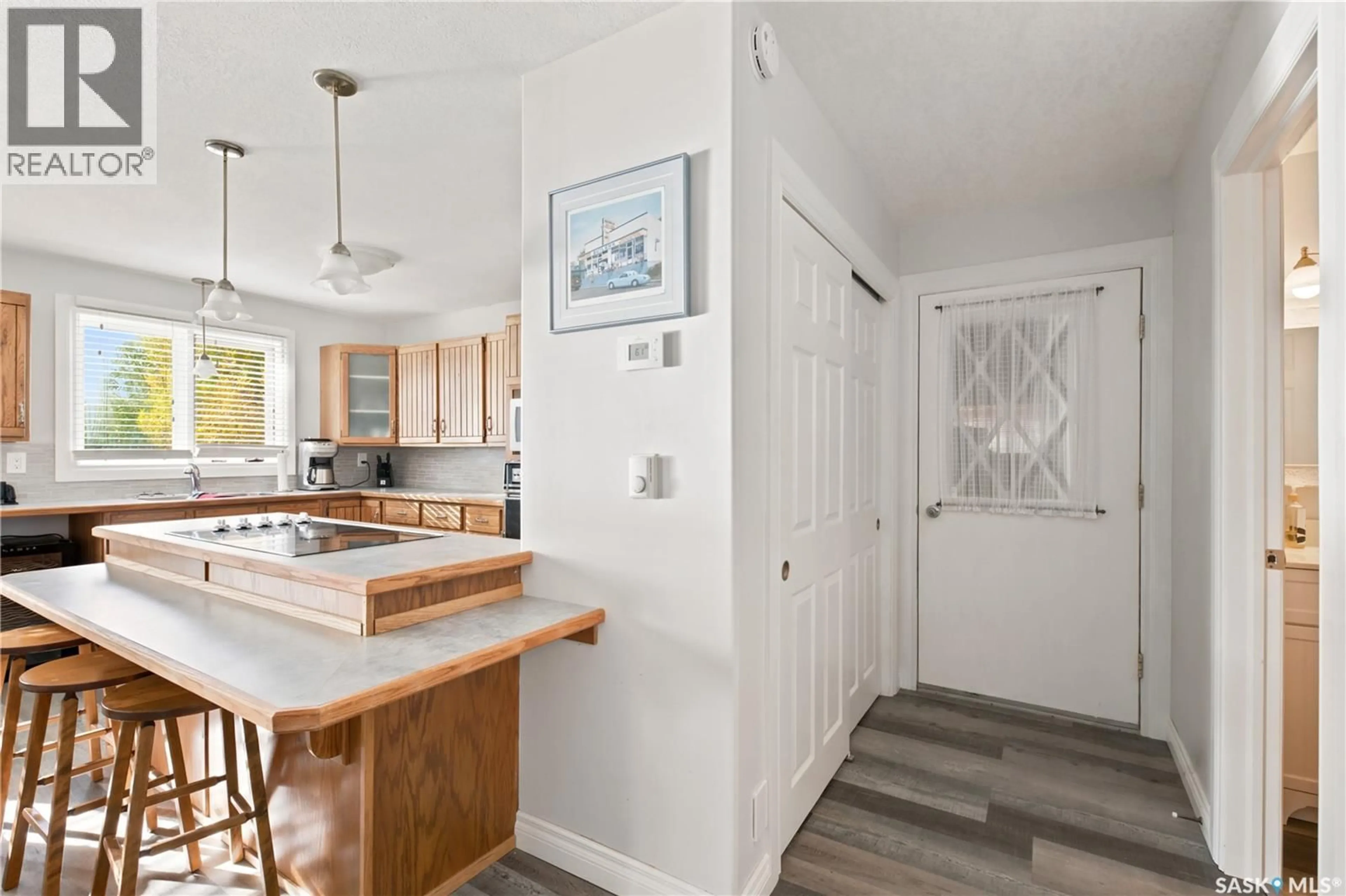 Open concept kitchen, ceramic/tile floor for 52 LAST MOUNTAIN ROAD, Last Mountain Lake Saskatchewan S0G4L0