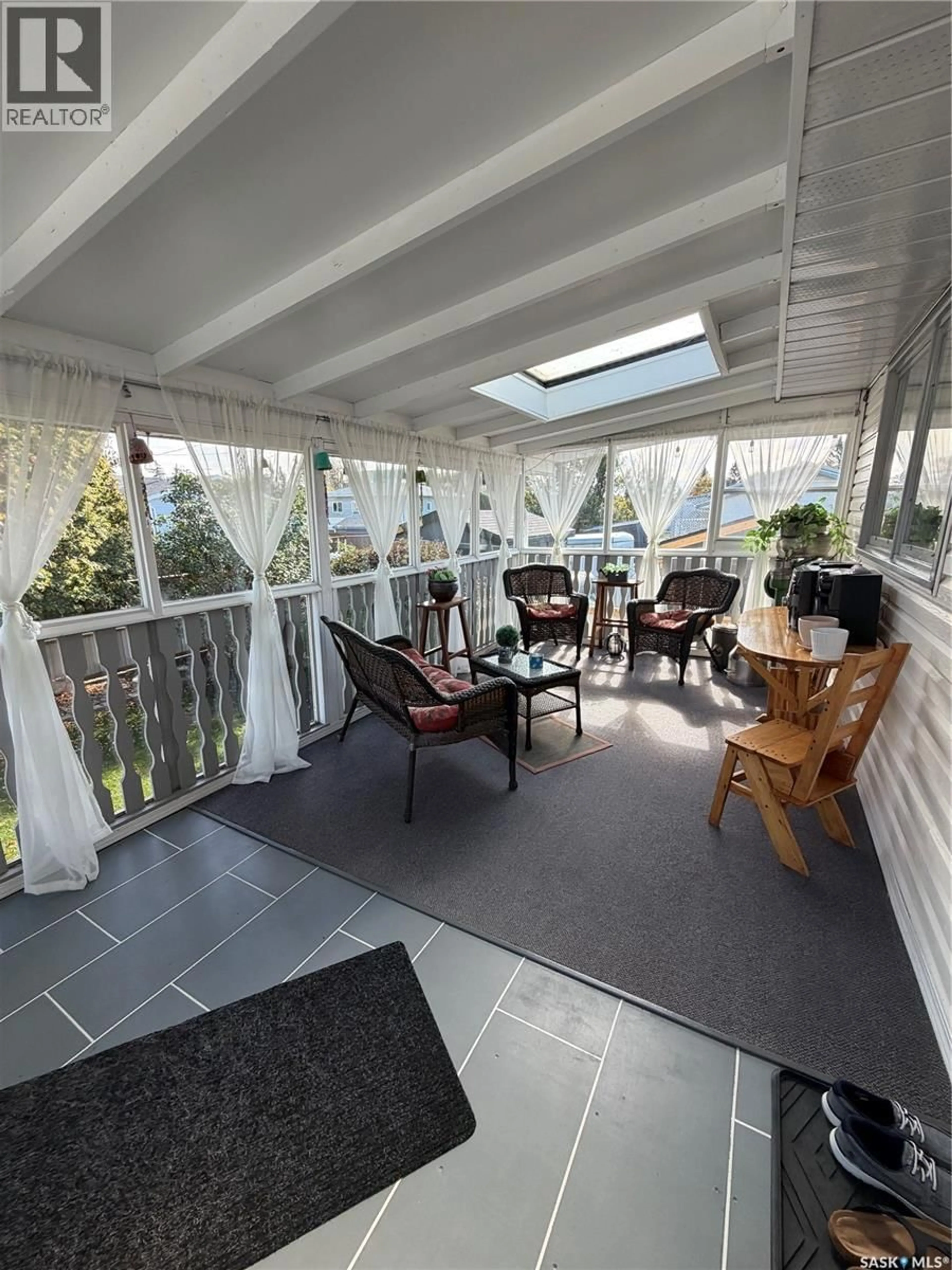 Patio, street for 518 HAMJEA STREET, Hudson Bay Saskatchewan S0E0Y0