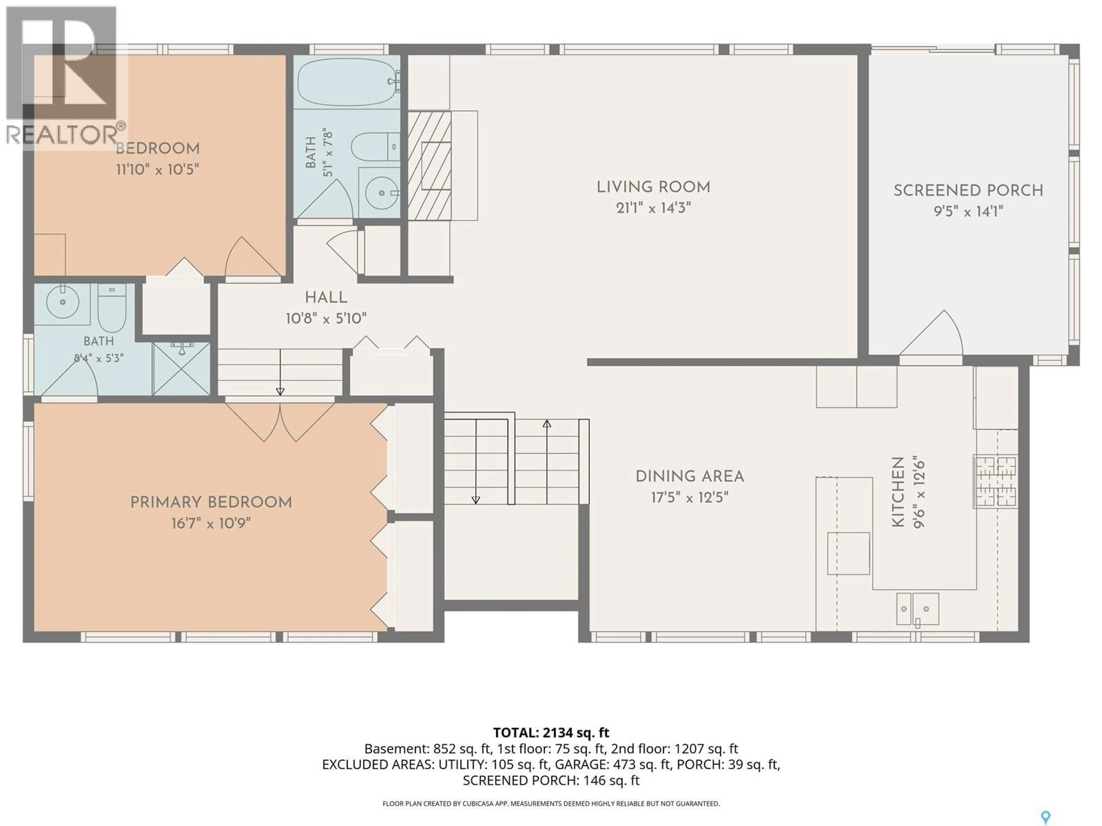 Floor plan for 619 CLOVER AVENUE, Dalmeny Saskatchewan S0K1E0