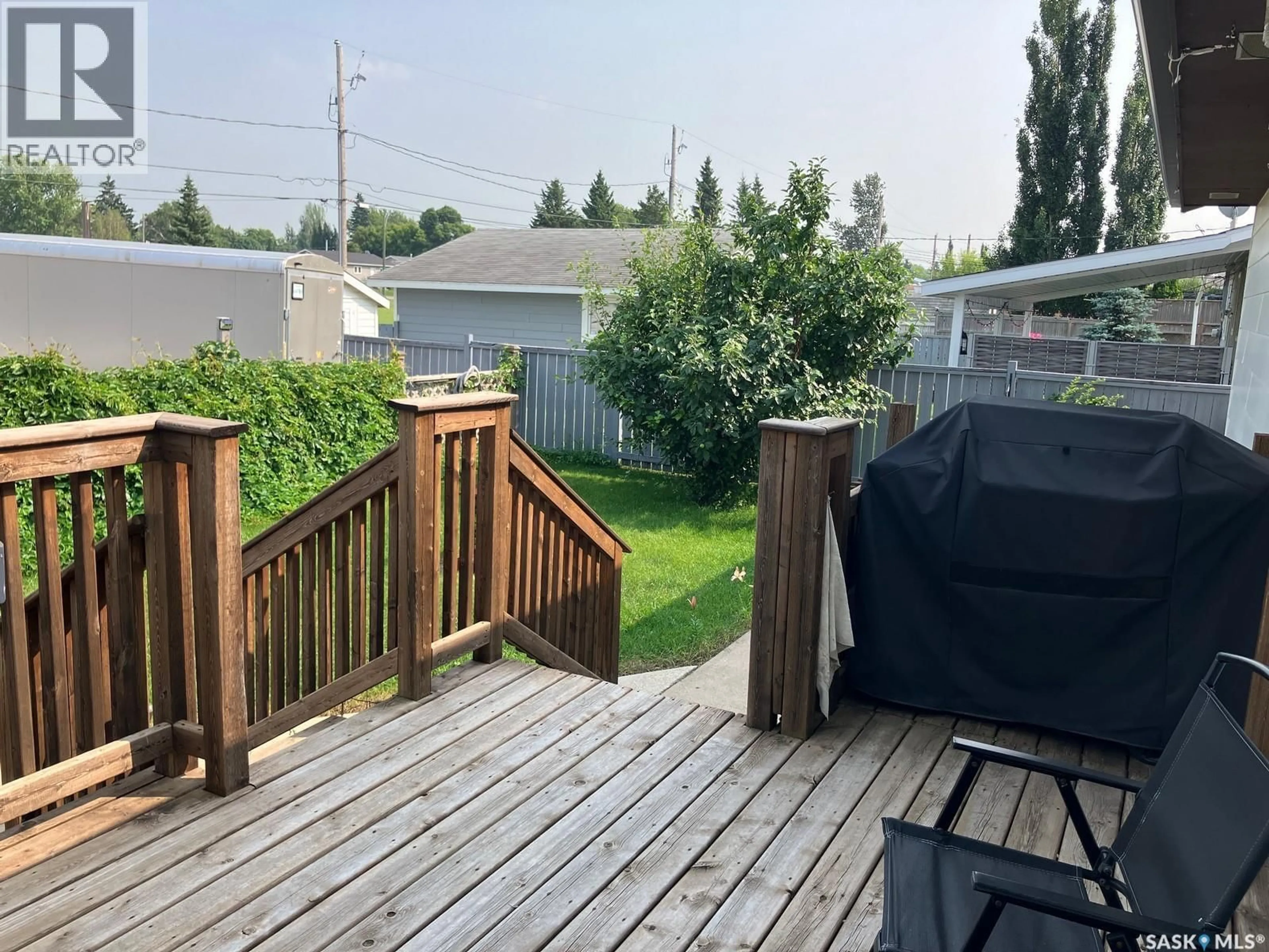 Patio, unknown for 1103 3RD STREET, Nipawin Saskatchewan S0E1E0