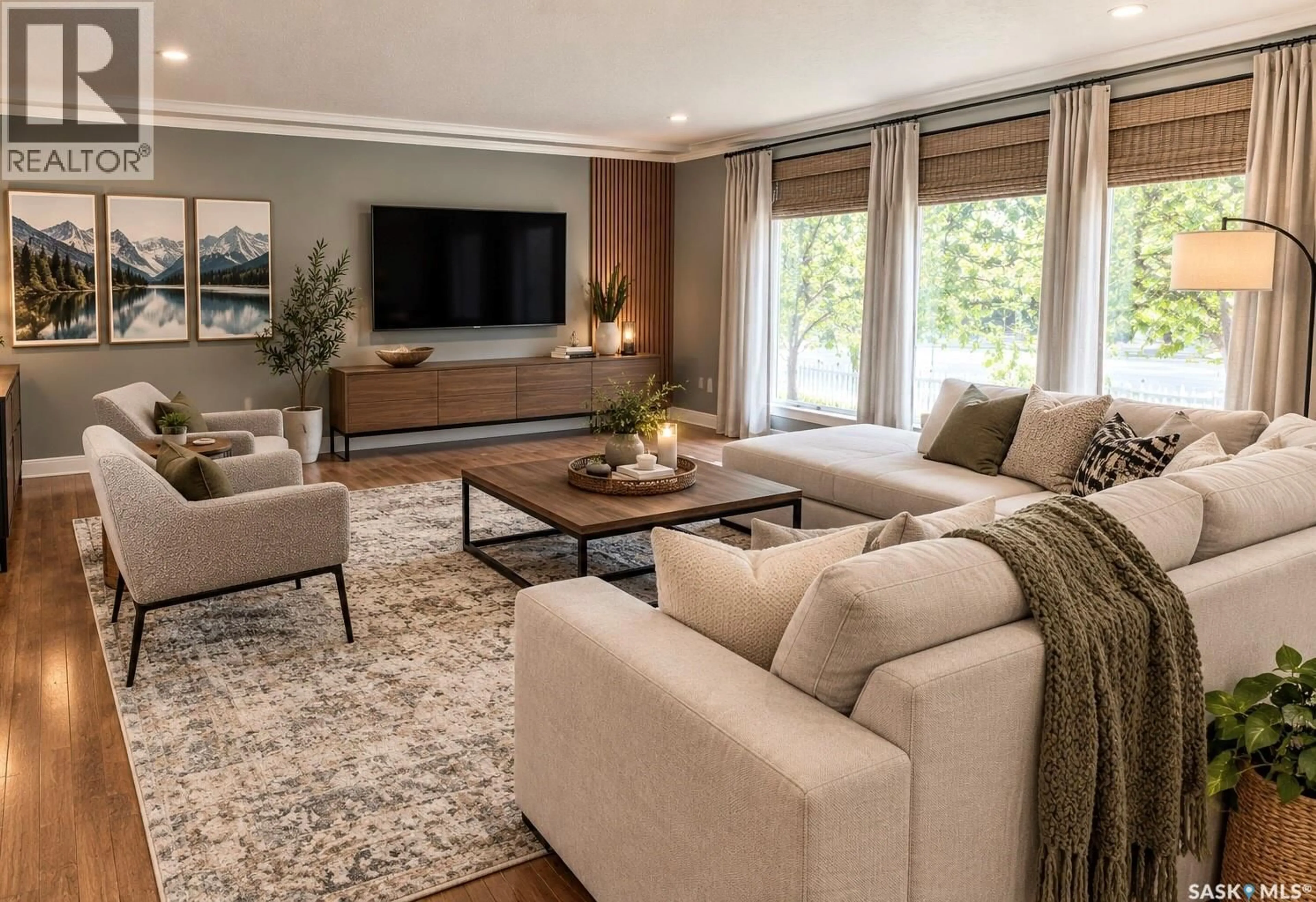 Living room with furniture, unknown for 3708 LAKEVIEW AVENUE, Regina Saskatchewan S4S1H5