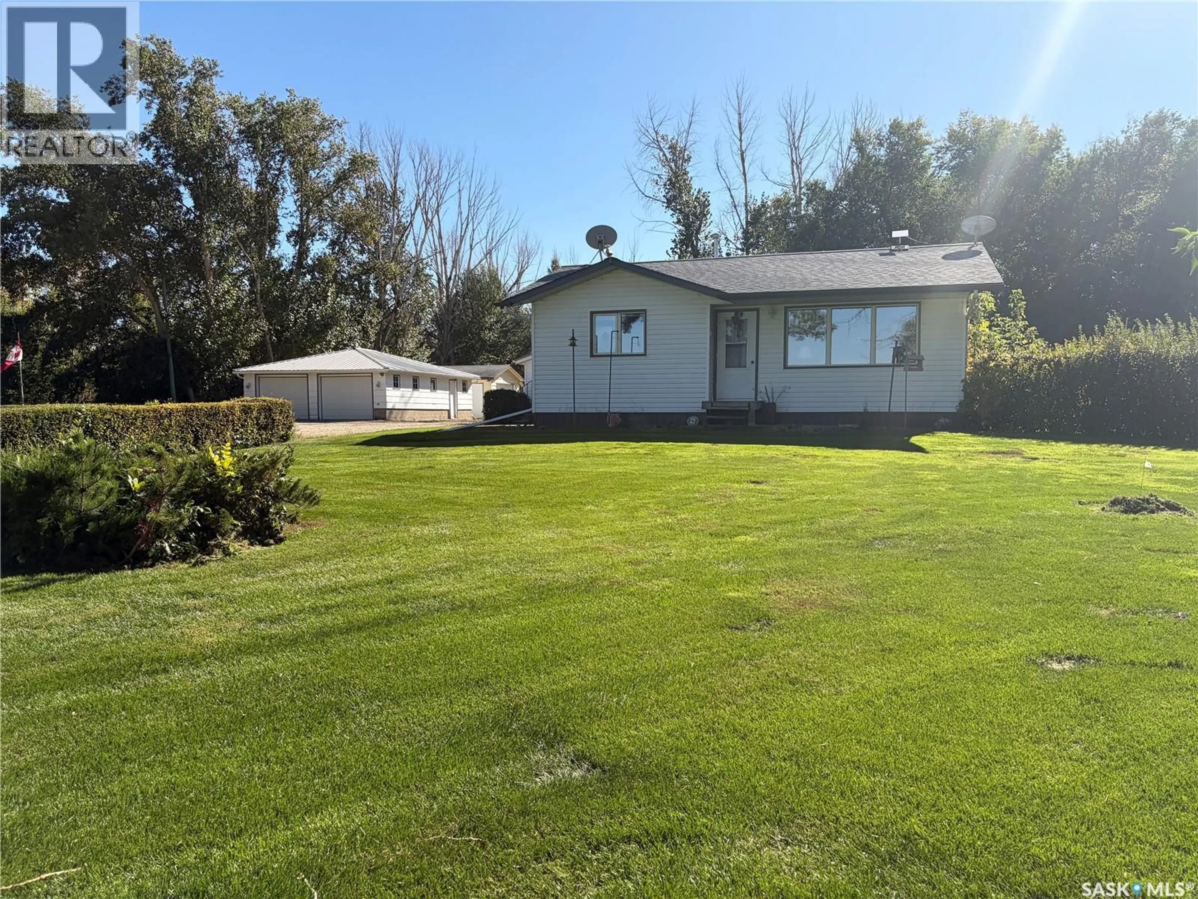 A pic from outside/outdoor area/front of a property/back of a property/a pic from drone, unknown for PETERSON ACREAGE, Big Quill Rm No. 308 Saskatchewan S0A4T0