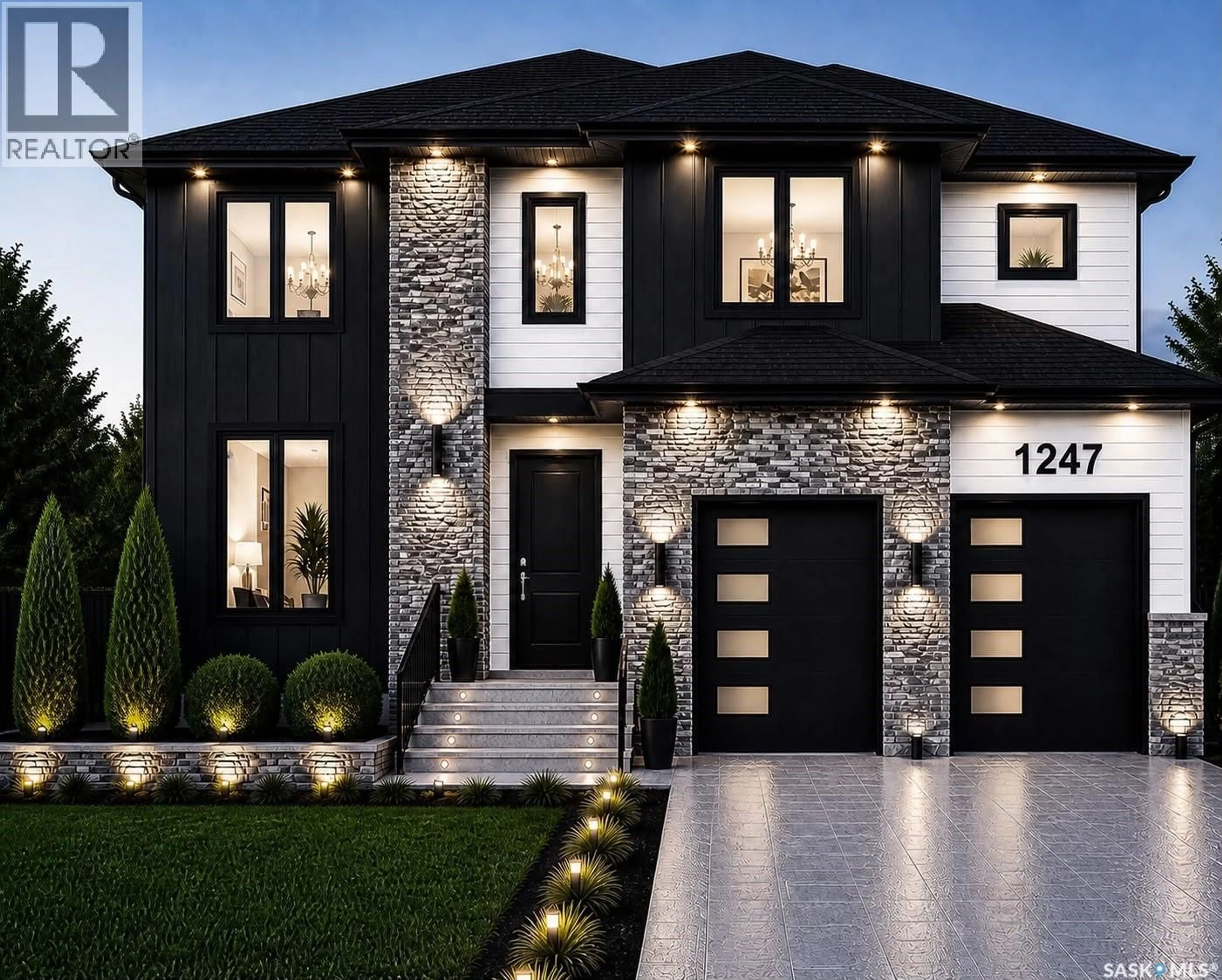 Home with brick exterior material, street for 1247 NIGHTINGALE TERRACE, Saskatoon Saskatchewan S7L7R6