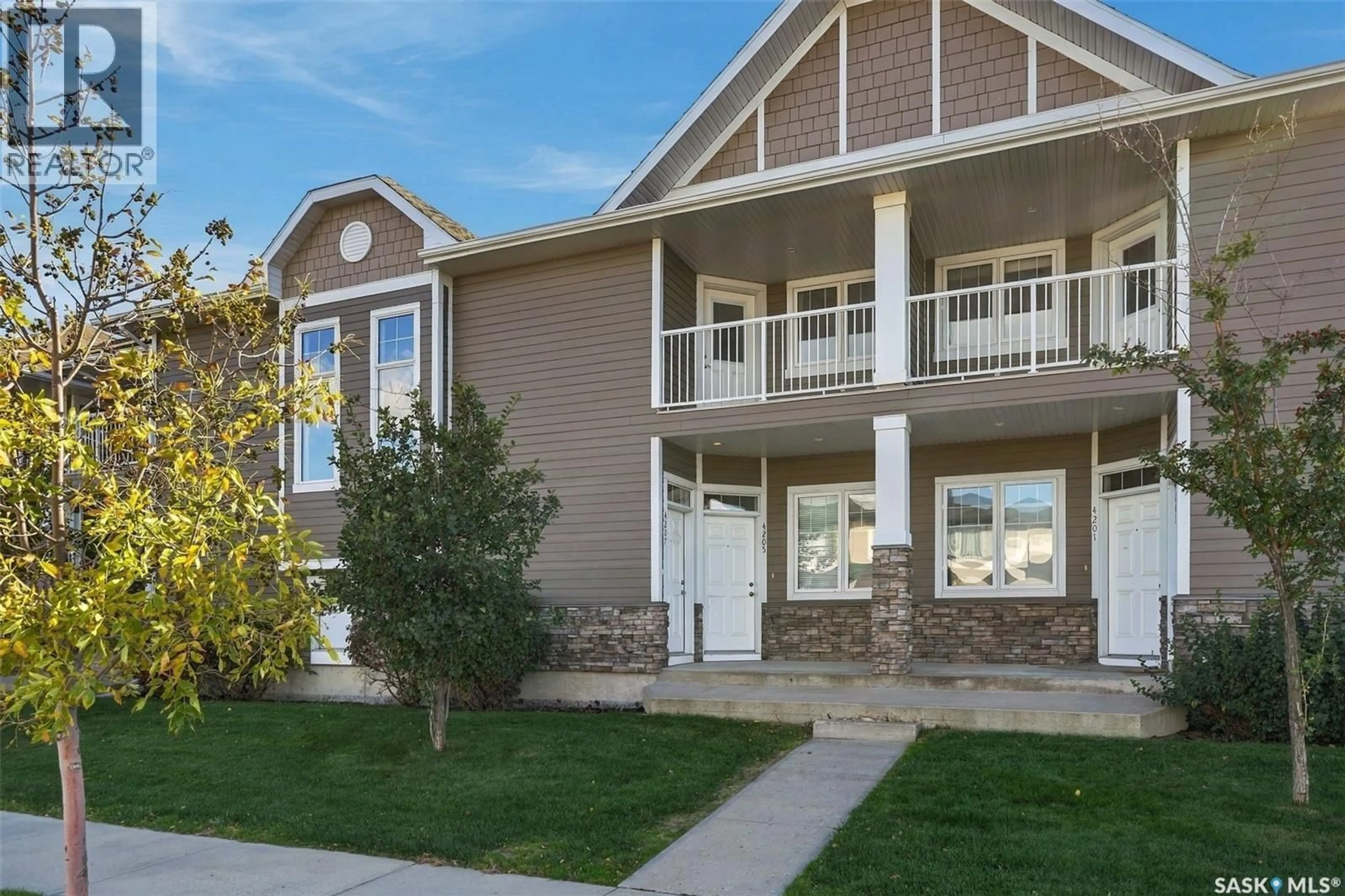 Home with vinyl exterior material, unknown for E - 4207 GREEN APPLE DRIVE, Regina Saskatchewan S4V1M6