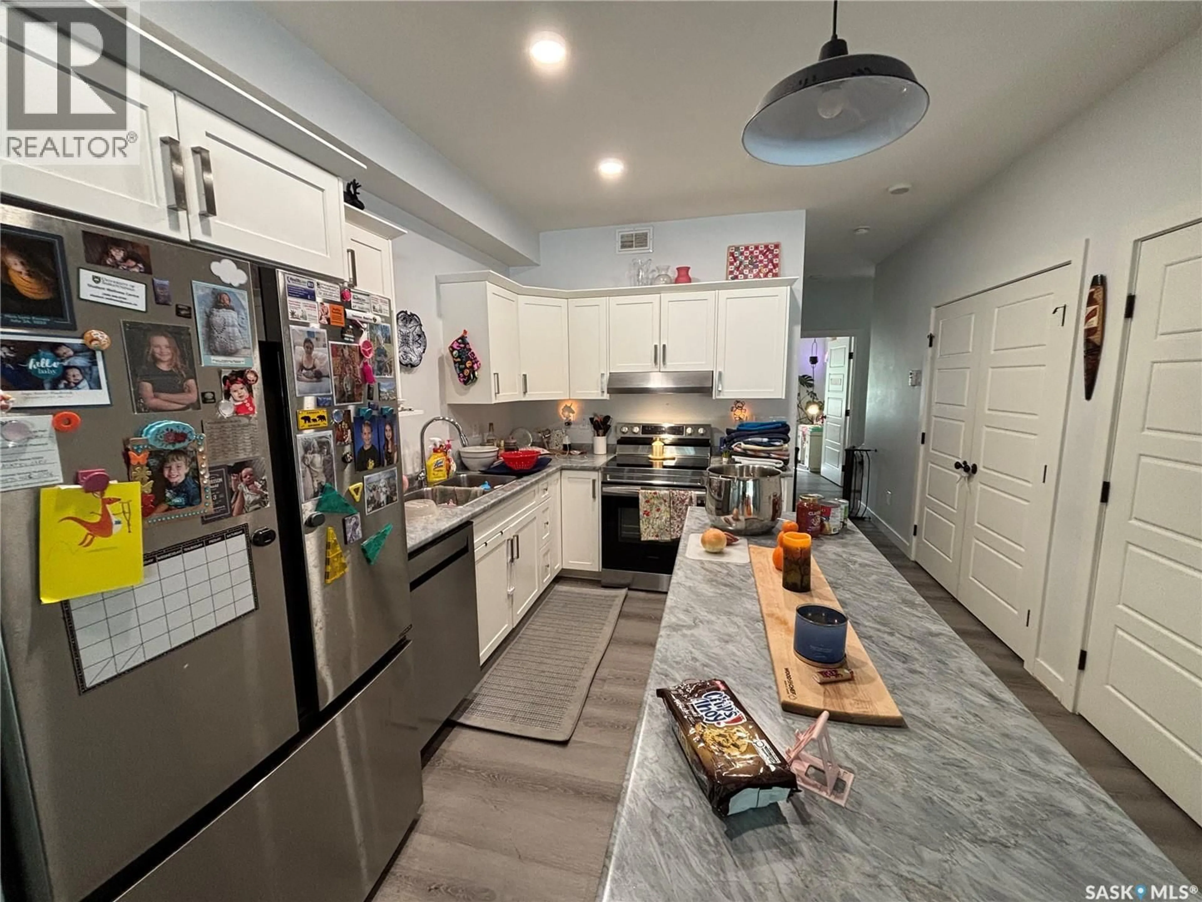 Open concept kitchen, unknown for A & B - 24 2ND AVENUE, Clavet Saskatchewan S0K0Y0