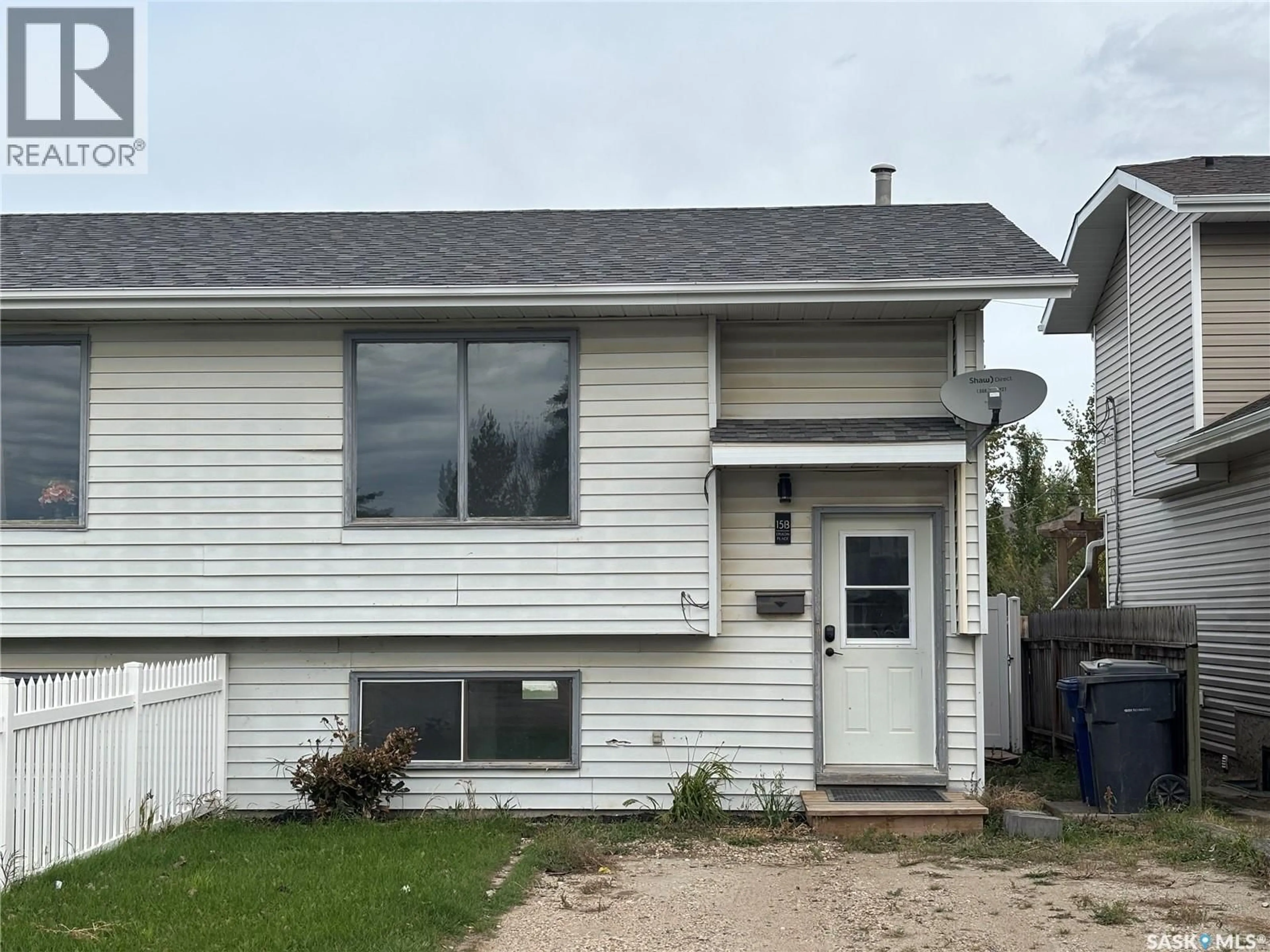 Home with vinyl exterior material, street for 15B ERIXON PLACE, Clavet Saskatchewan S0K0Y0
