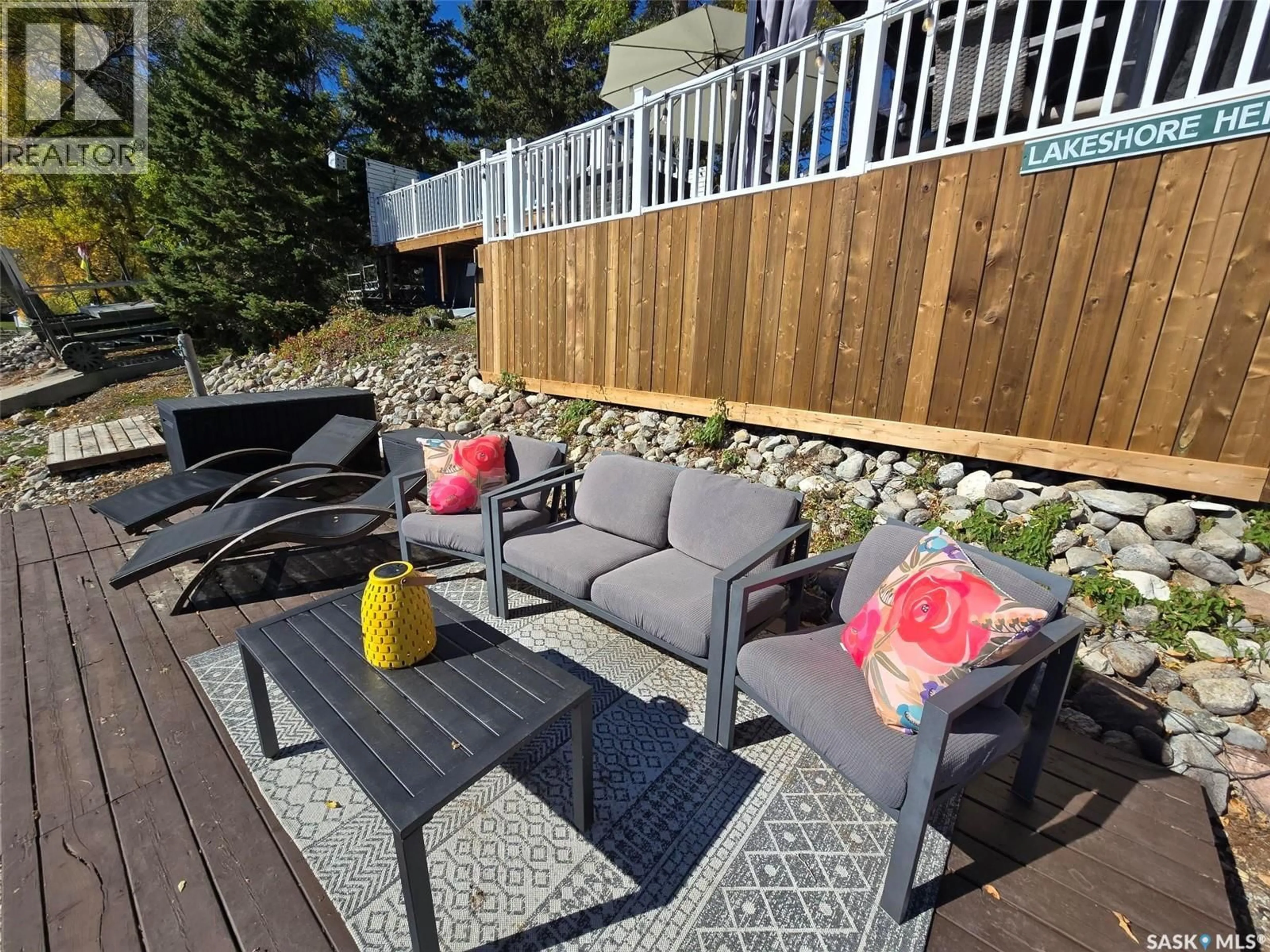 Patio, mountain view for 34 BEAR ROAD, Crooked Lake Saskatchewan S0G2B0