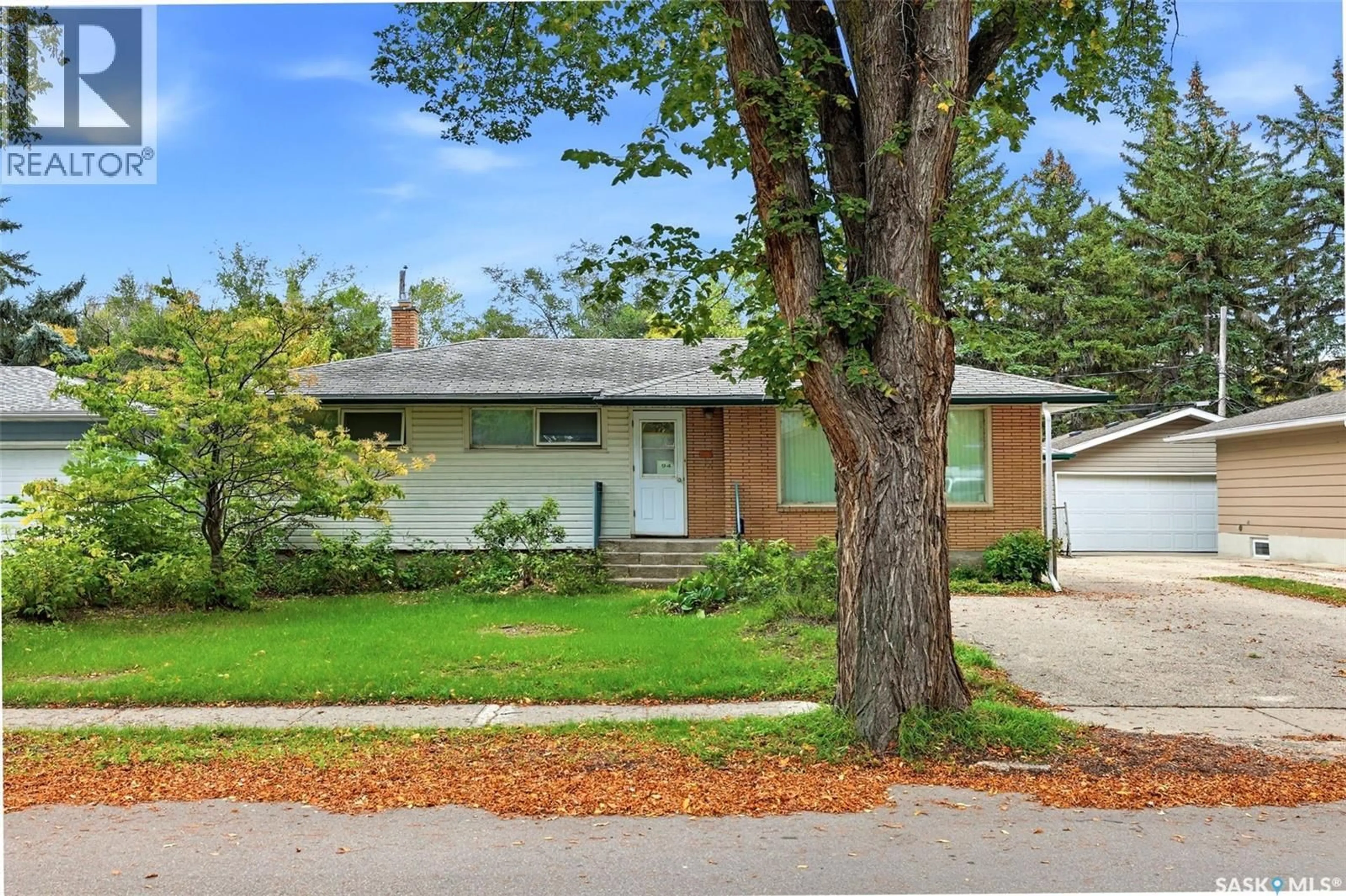 Home with vinyl exterior material, street for 94 DARKE CRESCENT, Regina Saskatchewan S4S3X9