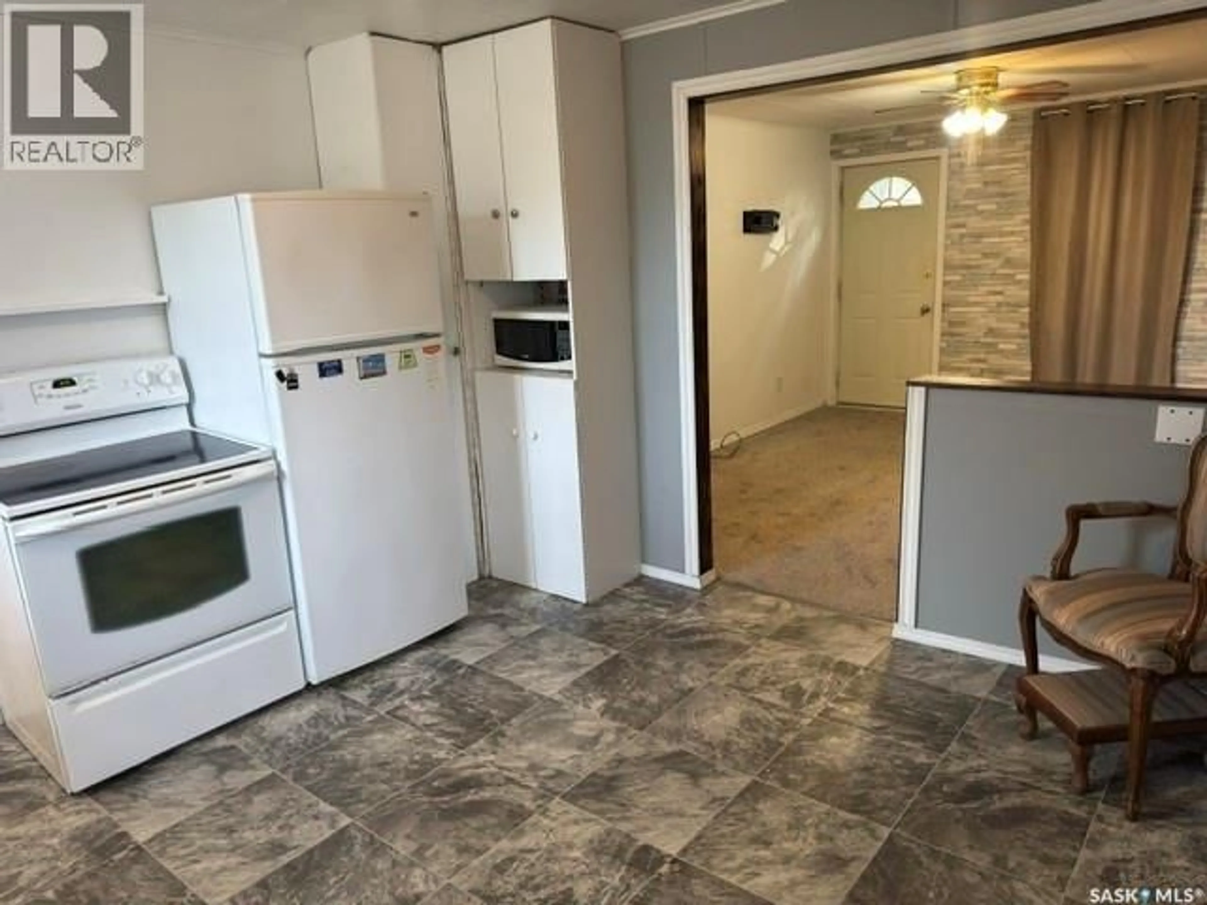 Standard kitchen, ceramic/tile floor for 921 109TH STREET, North Battleford Saskatchewan S9A2E1