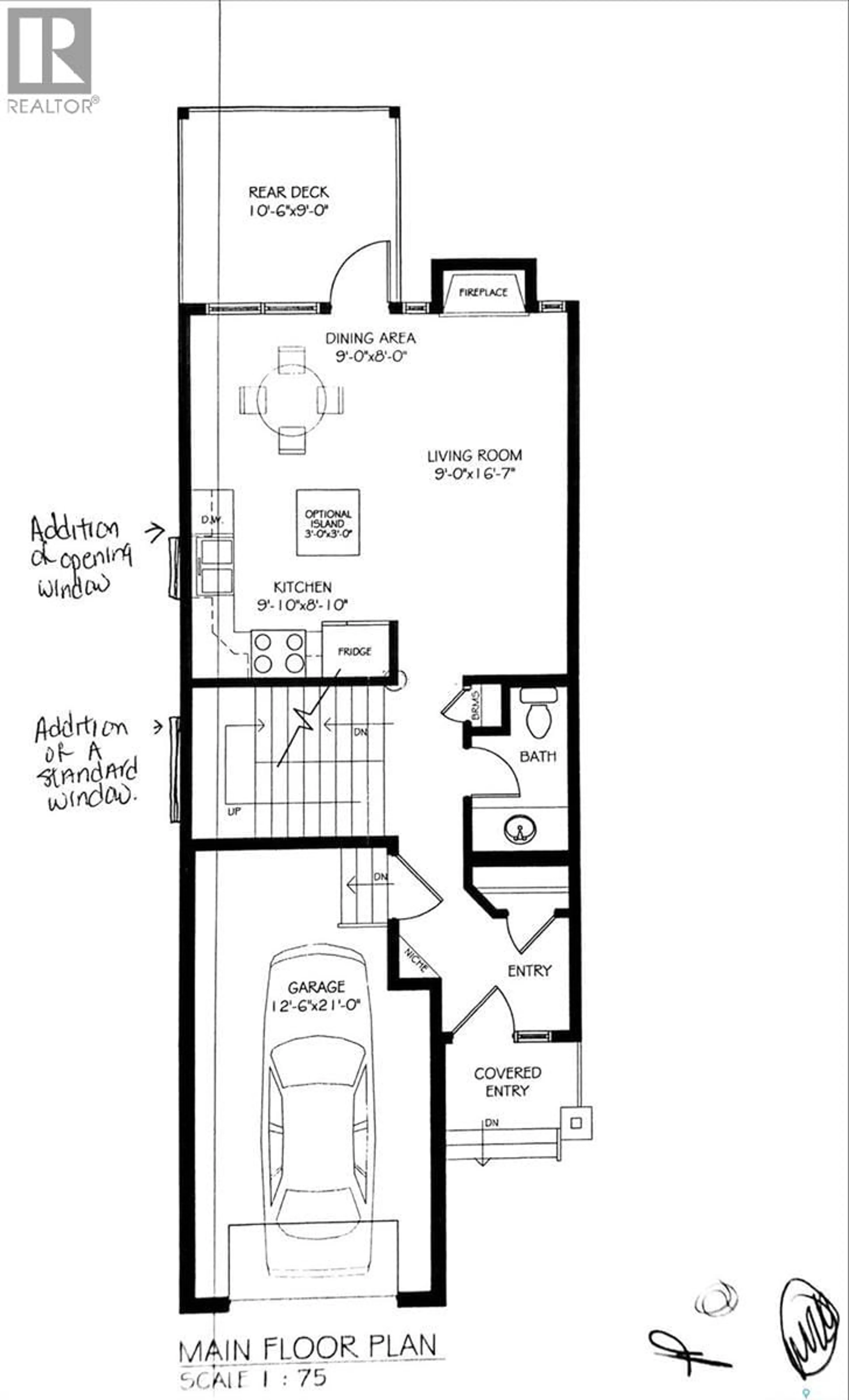 Floor plan for 38 MCKENZIE LANE, White City Saskatchewan S4L0B2