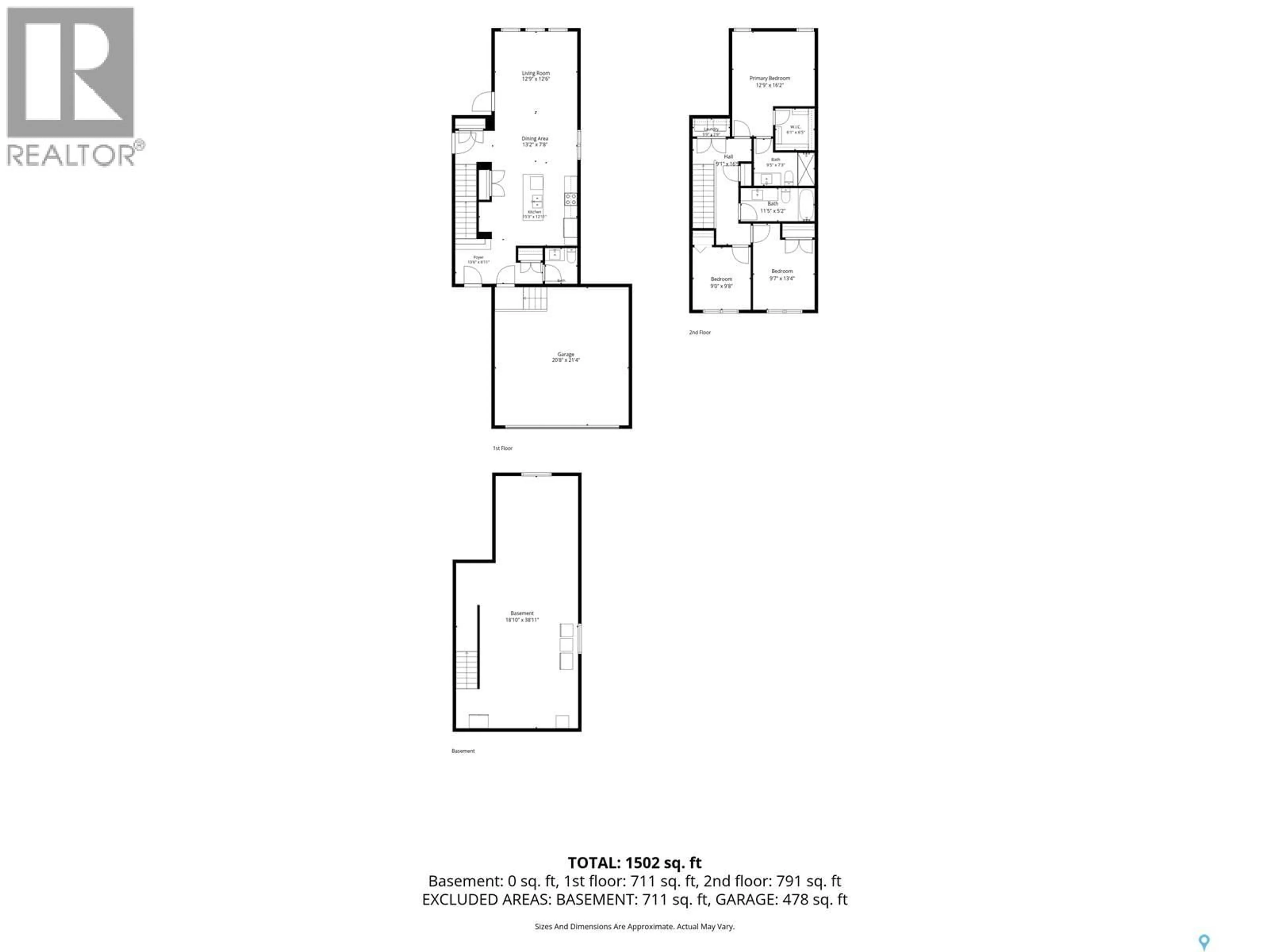 Floor plan for 5101 TUTOR WAY, Regina Saskatchewan S4W0H4