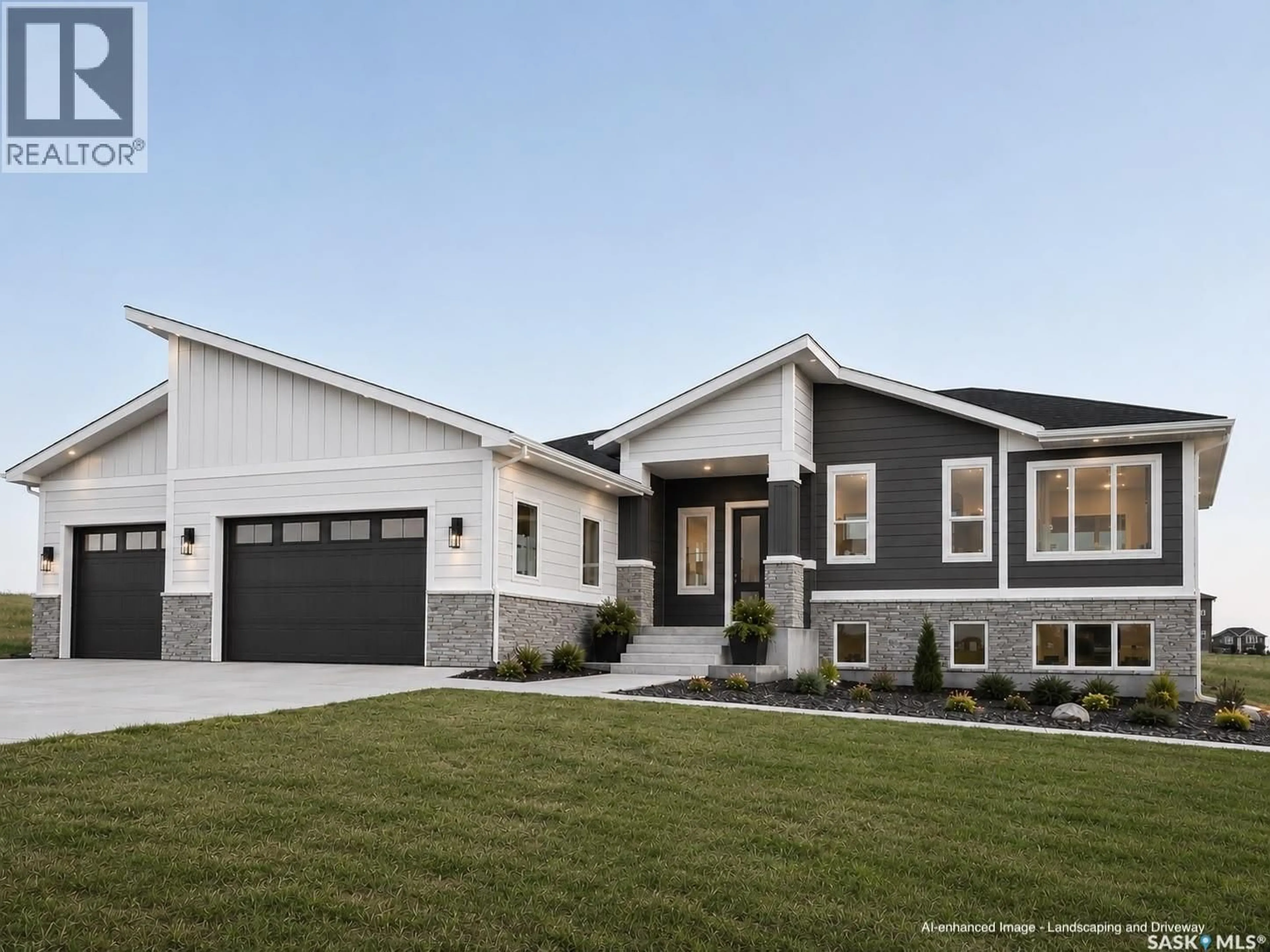 Home with vinyl exterior material, street for 12 ELKWOOD COVE, Dundurn Rm No. 314 Saskatchewan S7C0C5