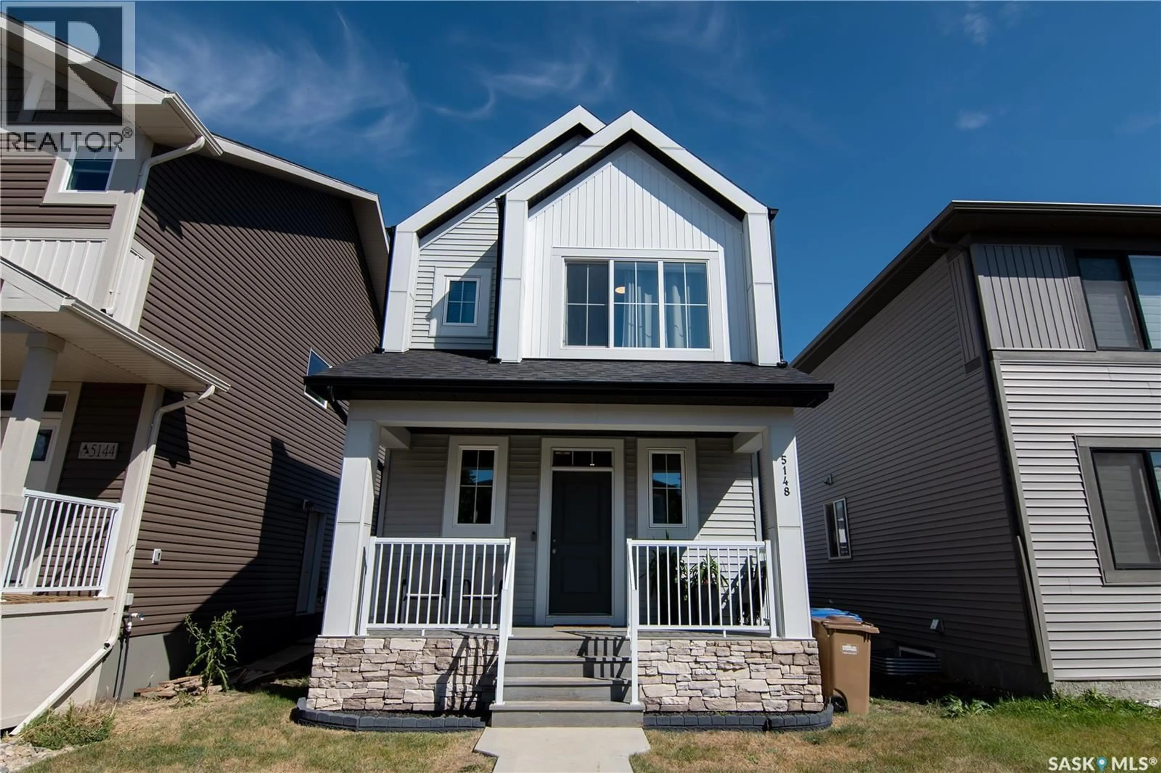 Home with vinyl exterior material, street for E - 5148 BUCKINGHAM DRIVE, Regina Saskatchewan S4V3W2