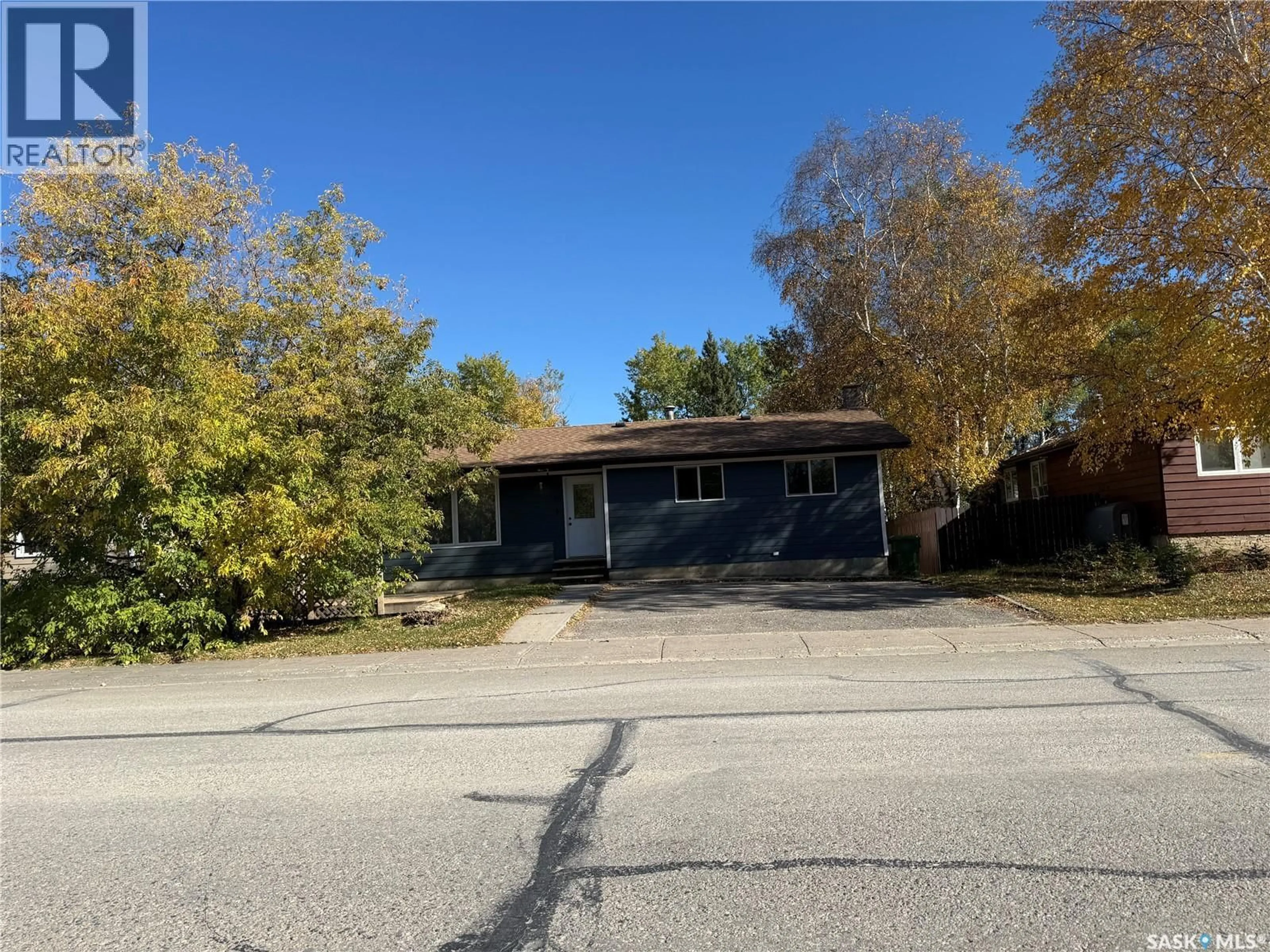 A pic from outside/outdoor area/front of a property/back of a property/a pic from drone, street for 708 STUDER STREET, La Ronge Saskatchewan S0J1L0