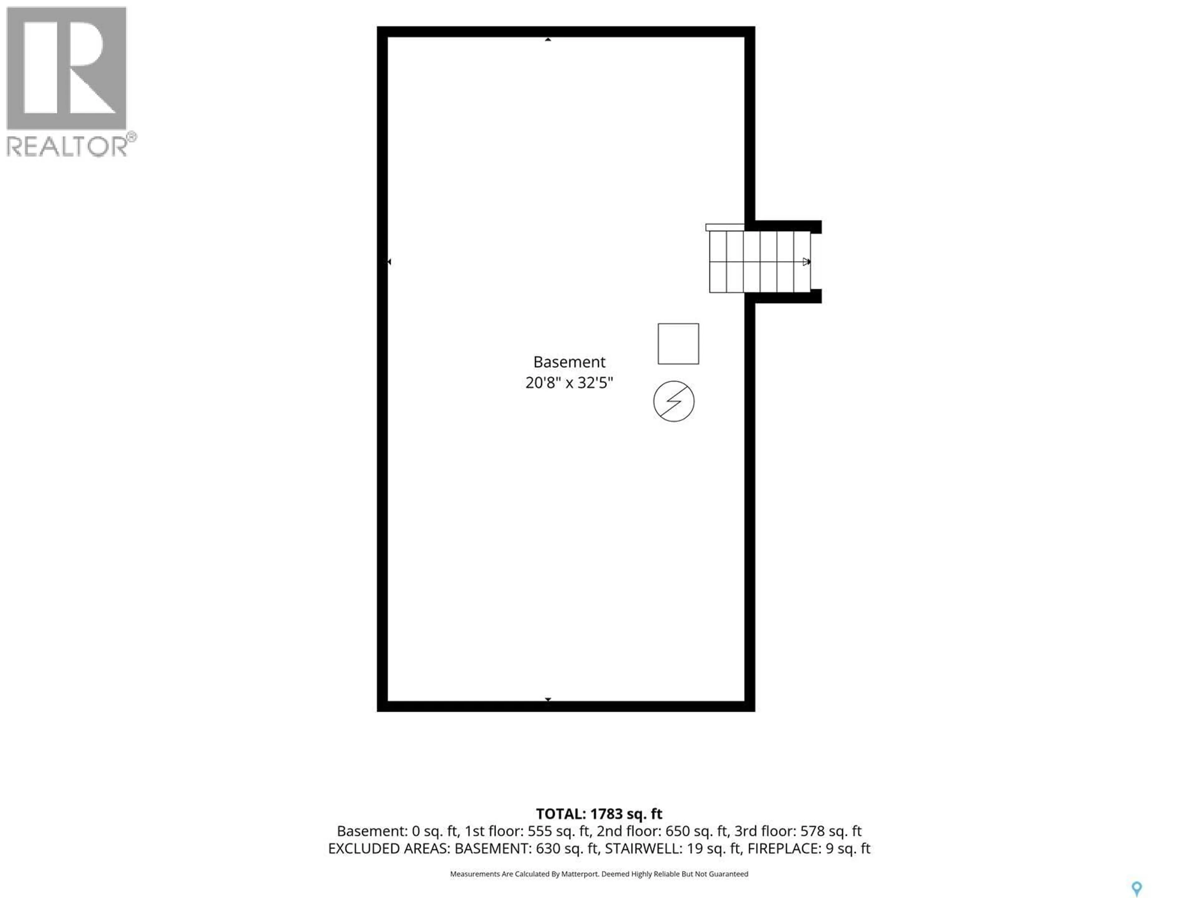 Floor plan for 518 BRONSON CRESCENT, Saskatoon Saskatchewan S7J5E3