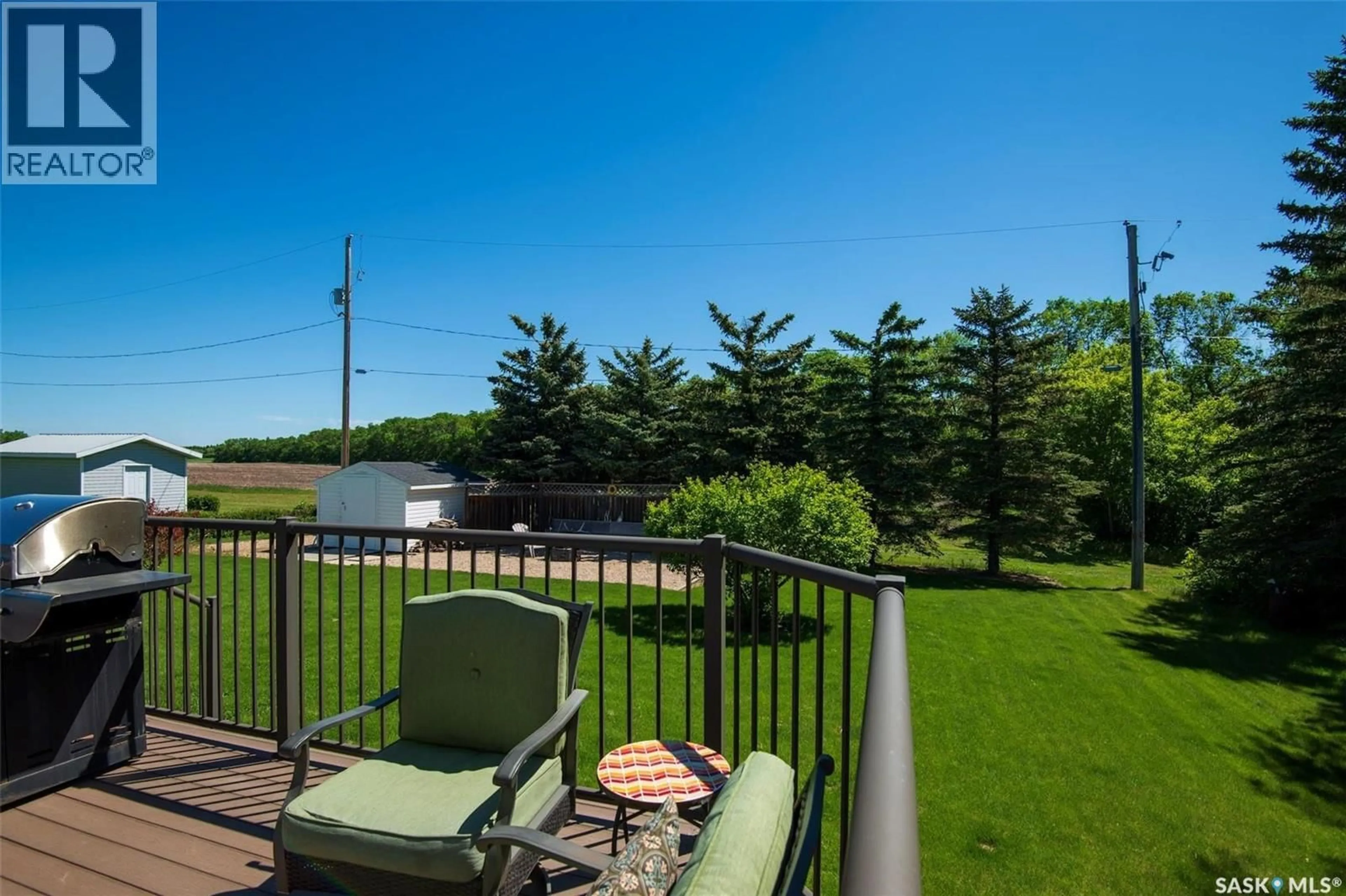 Patio, water/lake/river/ocean view for 447 1ST STREET, Annaheim Saskatchewan S0K0G0