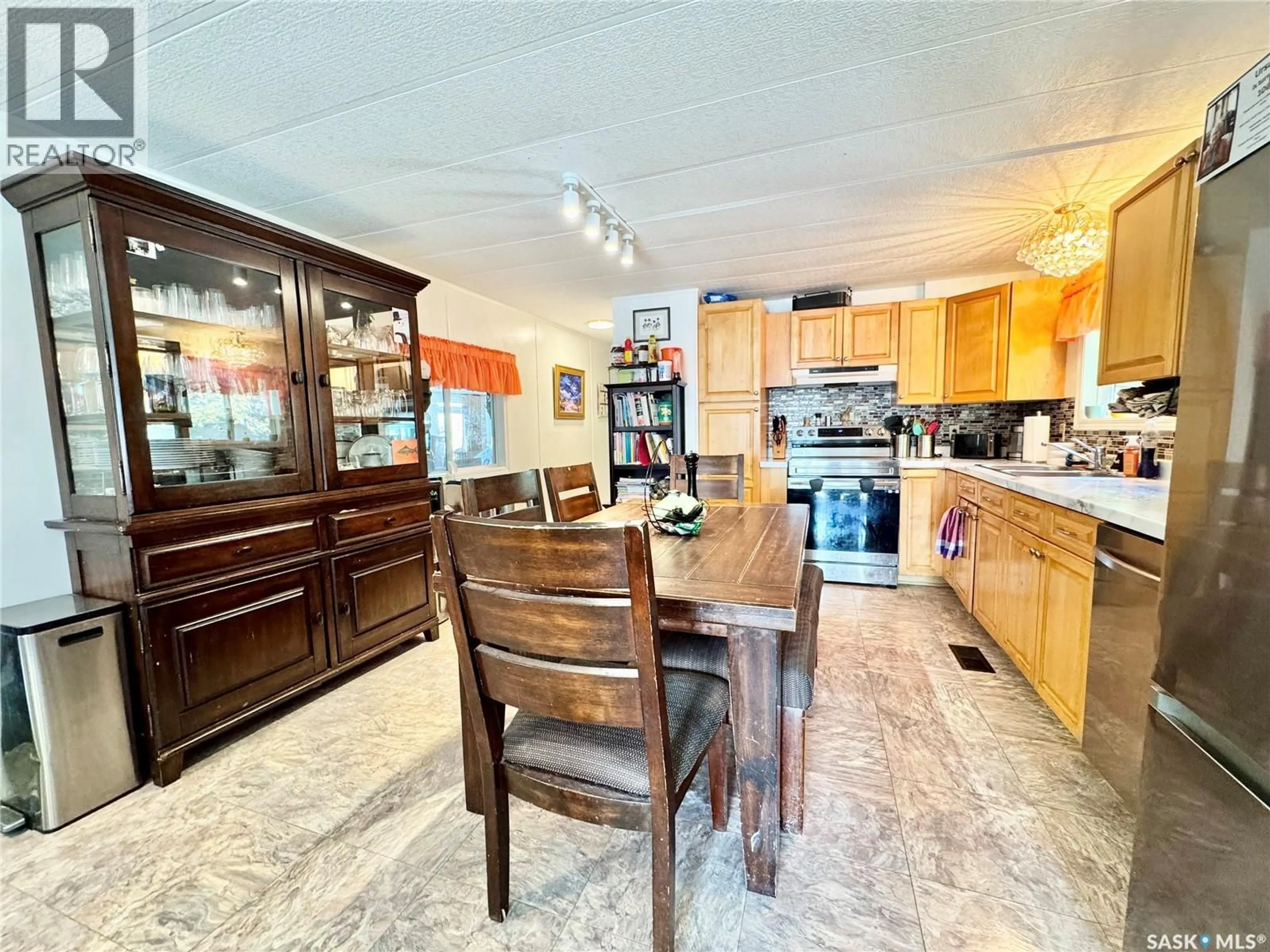 Open concept kitchen, unknown for 46 EASTVIEW TRAILER COURT, Prince Albert Rm No. 461 Saskatchewan S6V5P9